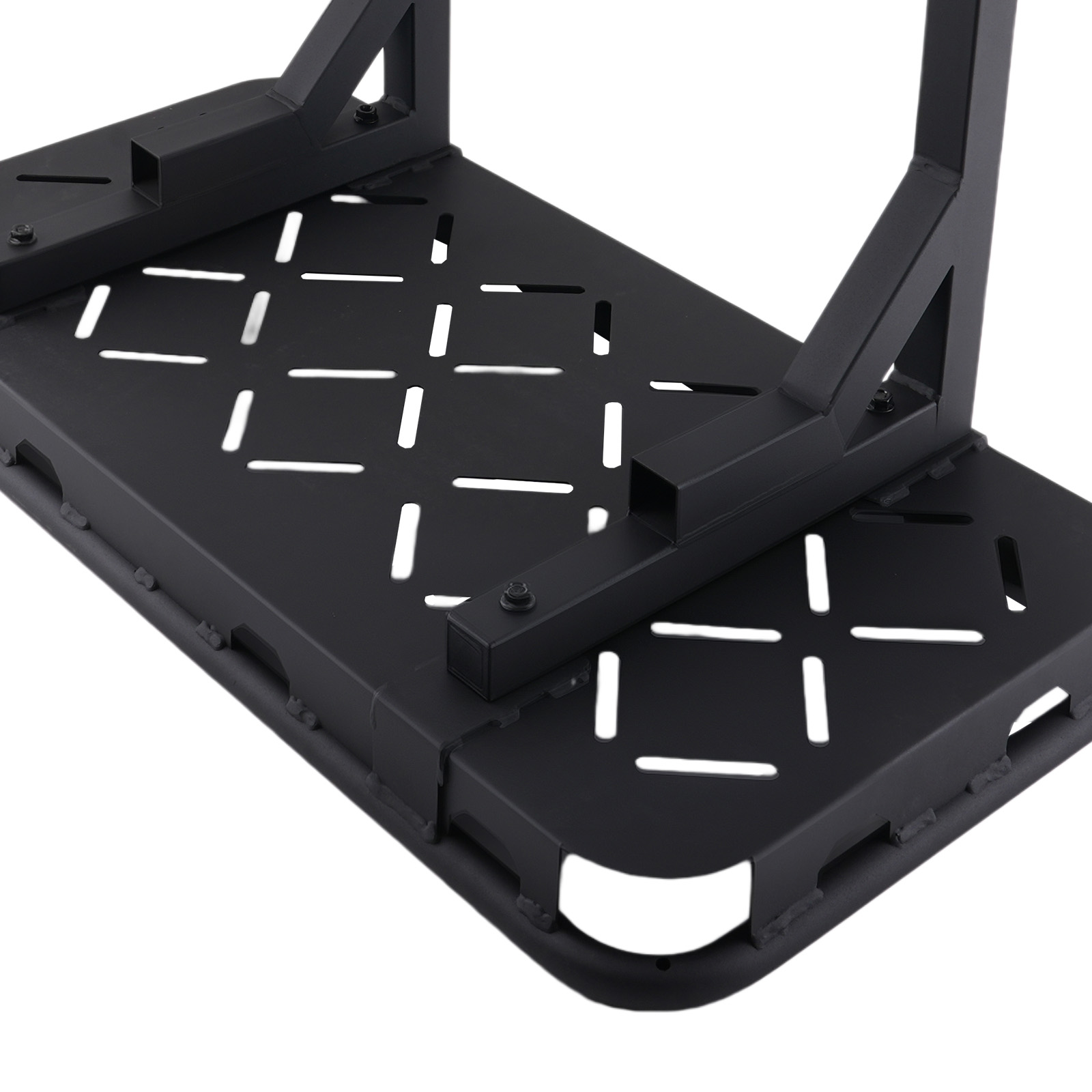 Black Tire Cargo Storage for Jeep Wrangler JL Unlimited 2018-2025 Rack