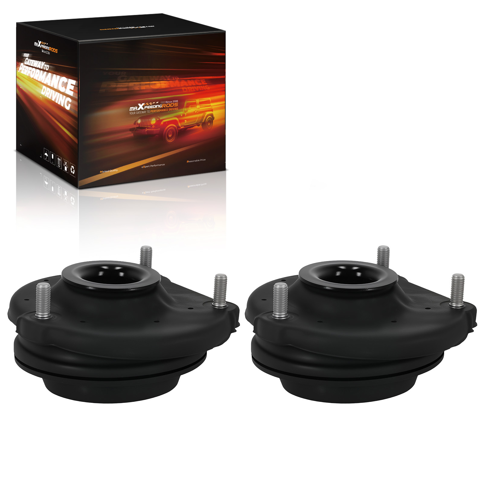 2x Delantero Cojinete Superior for FIAT DOBLO OPEL COMBO 10-25 51855158 51902407