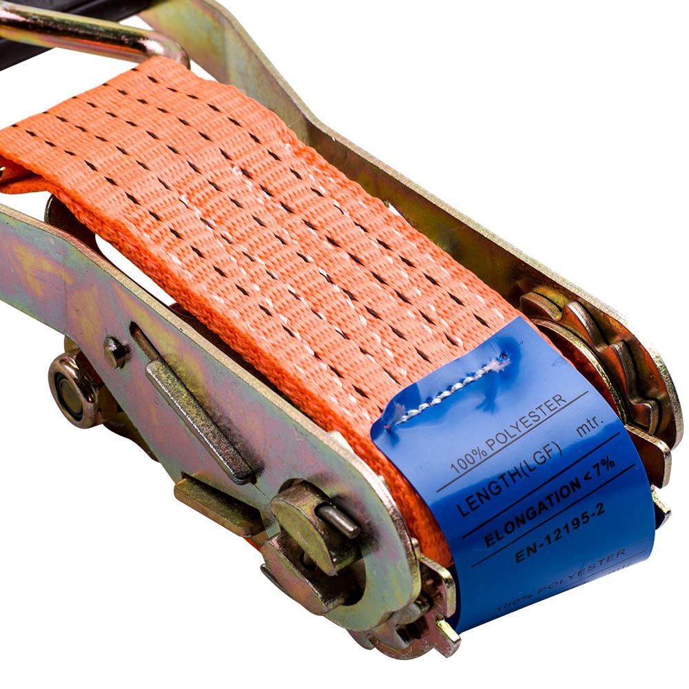 10x Profi Ratschen Spanngurte Zurrgurt 2tlg 5m 4t 4000kg mit Ratsche + Haken