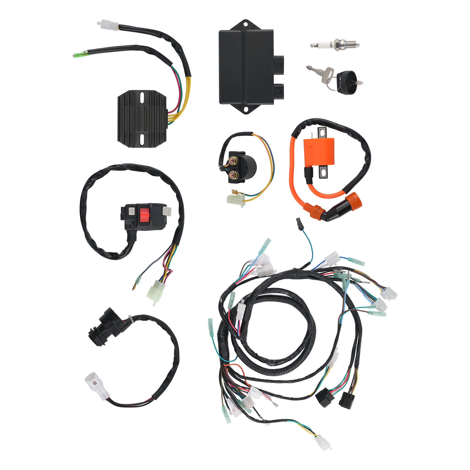 Ignition Coil CDI Regulator Wire Harnes For Yamaha Warrior 350 YFM350X 1997-2021