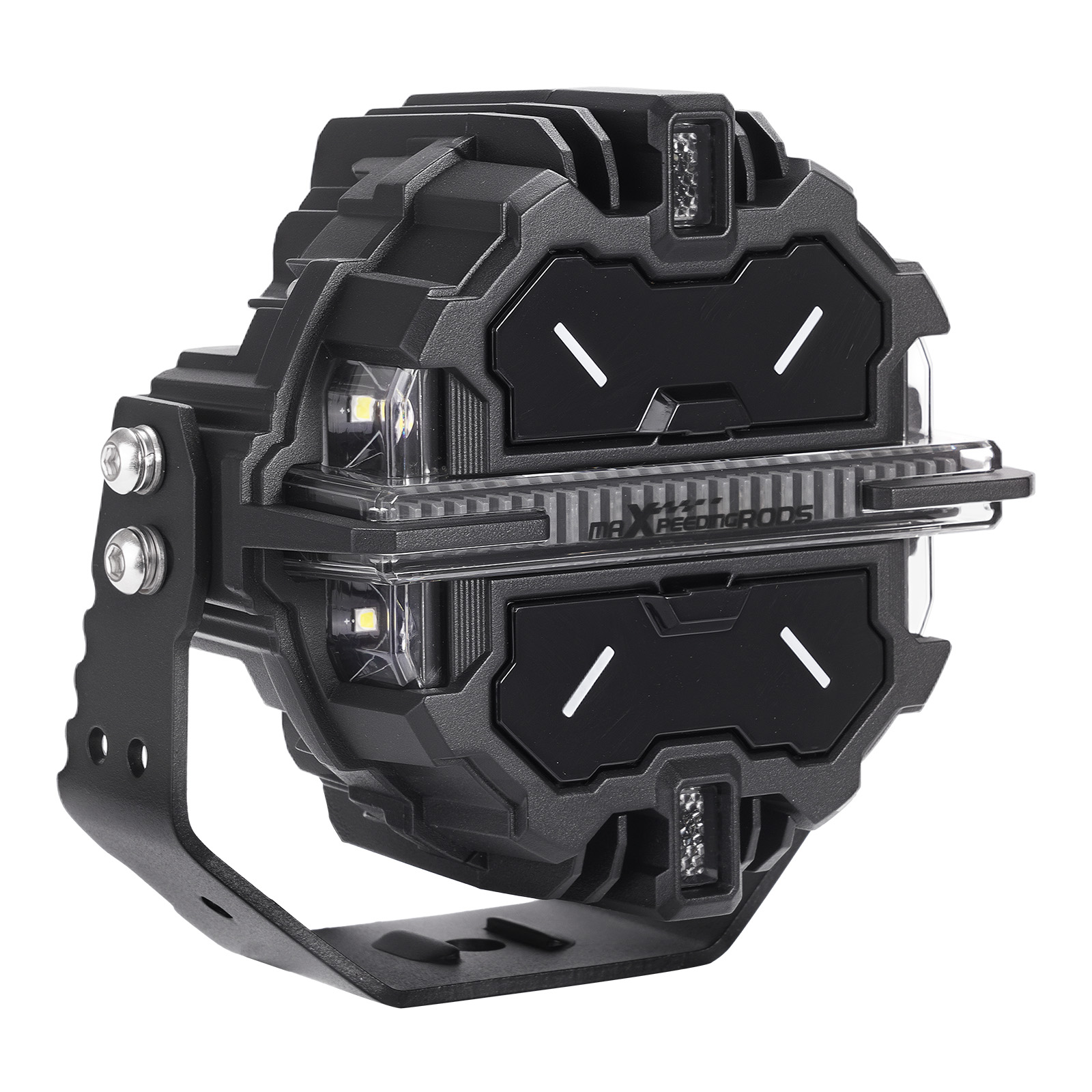 LED Pod Lichter 5Zoll Fahren Lichter Spot Strahl RGB DRL Weiß Bernstein Off Road
