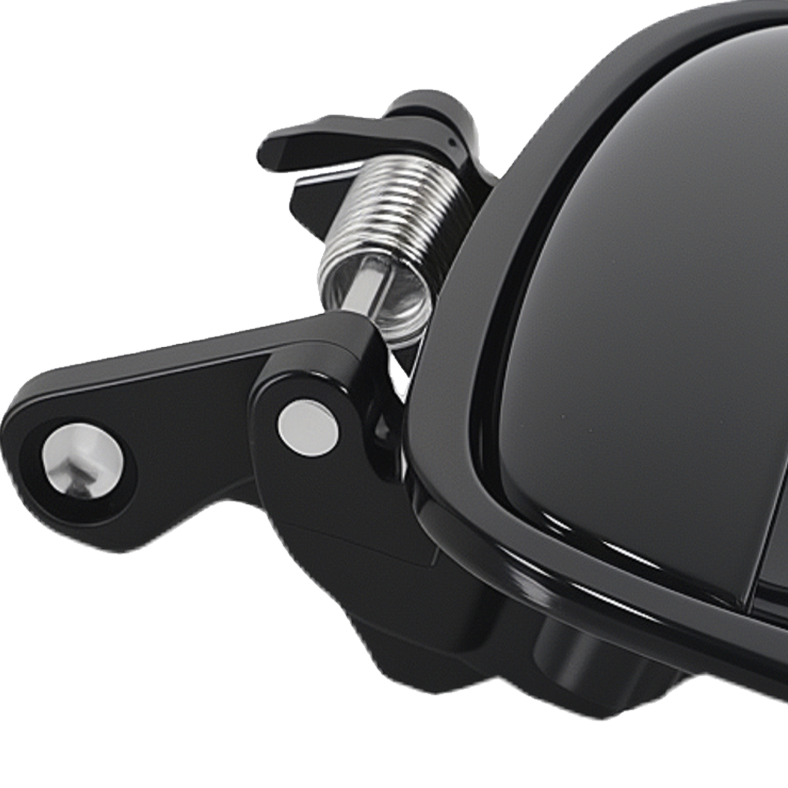 Exterior Door Handle Rear for Honda Civic 1996-2000 Black 72680S04003