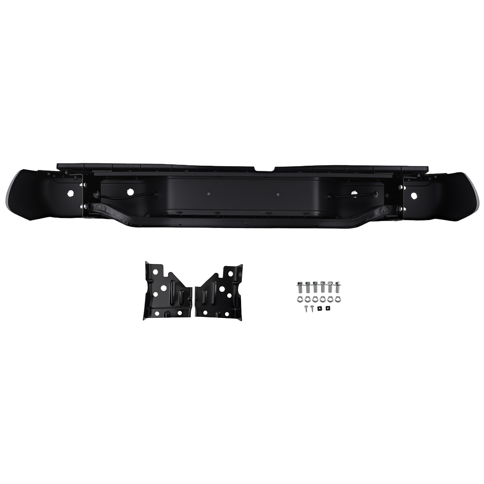 Black Rear Bumper Assembly for Nissan Frontier 2005-2021 NI1103126 NI1191102