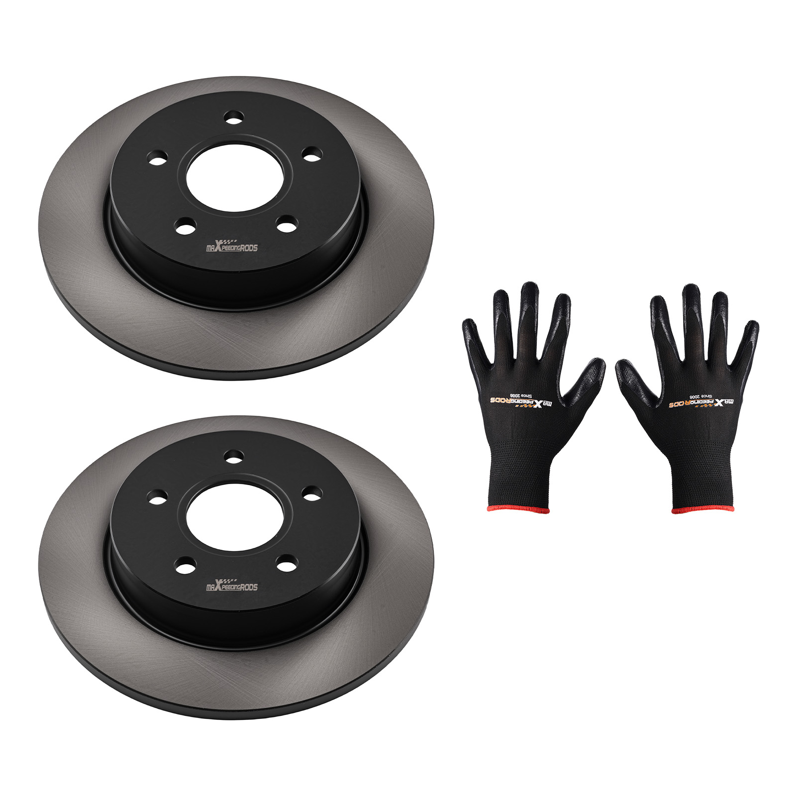 2x Bremsscheiben Hinten For Ford C-Max DM2 Focus C-Max DM2 Focus II 2004-2011