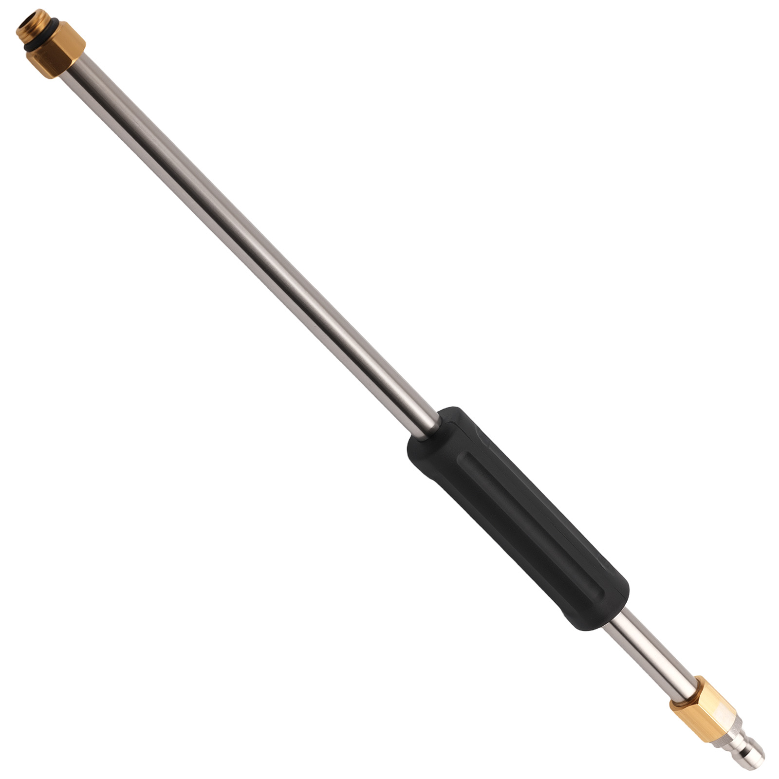 15inch Pressure Washer Extension Rod Extension Wand Stainless Steel w/ 7 Nozzles