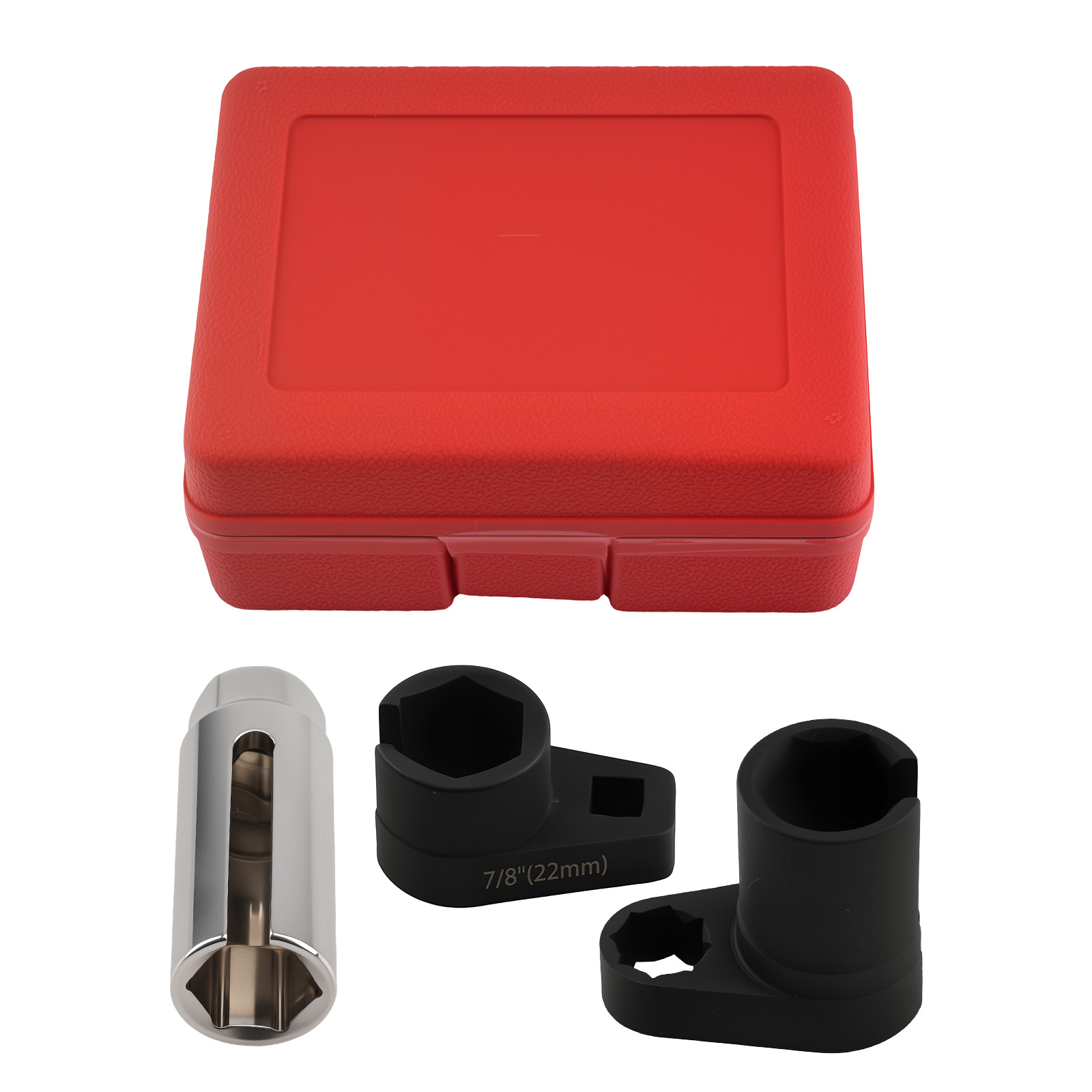 Automotive Oxygen Sensor Socket Set Wrench O2 Remover Tool kits 1/2'', 3/8