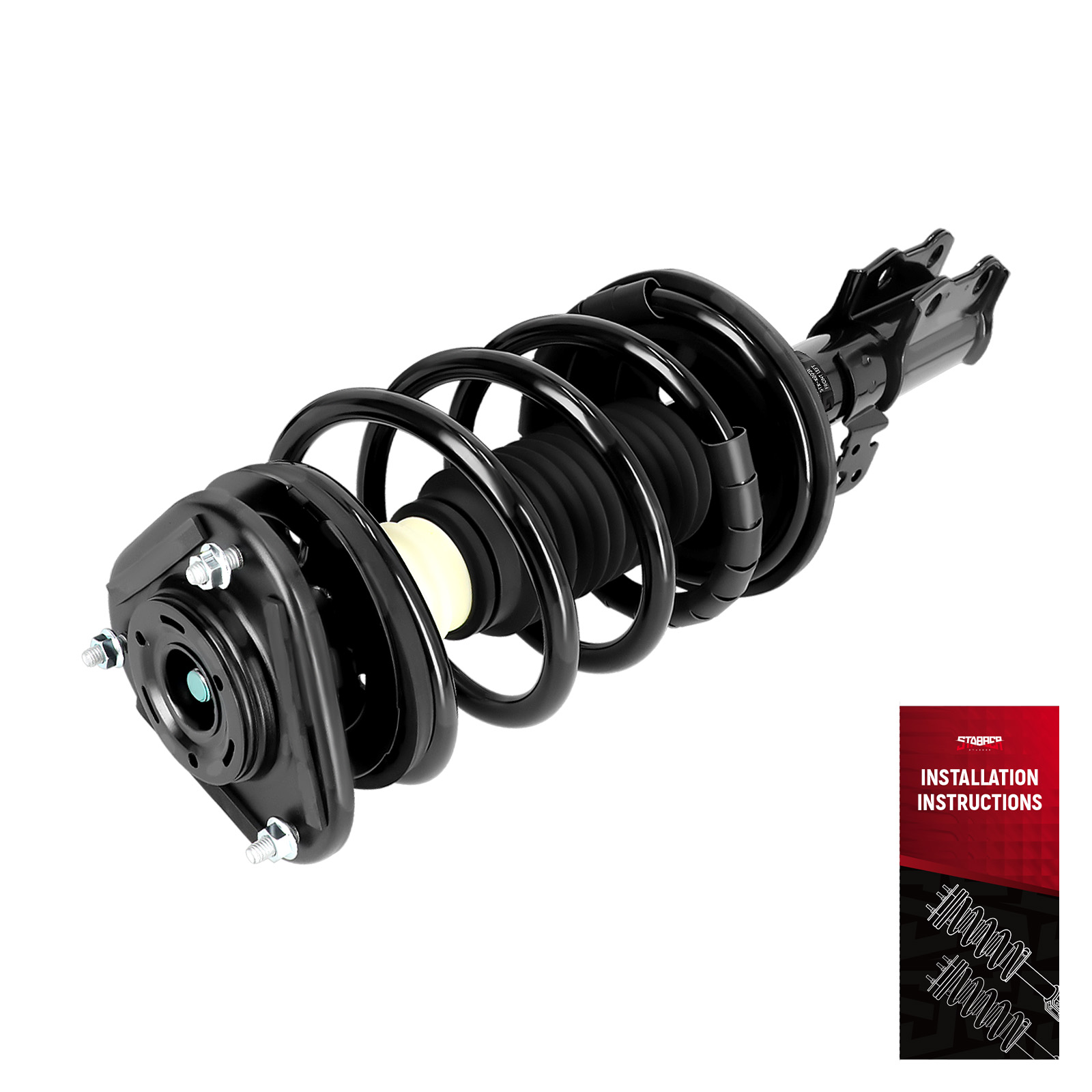 1x Front Complete Shocks Struts W/ Coil Sprong For 2003-2008 Toyota Corolla NEW