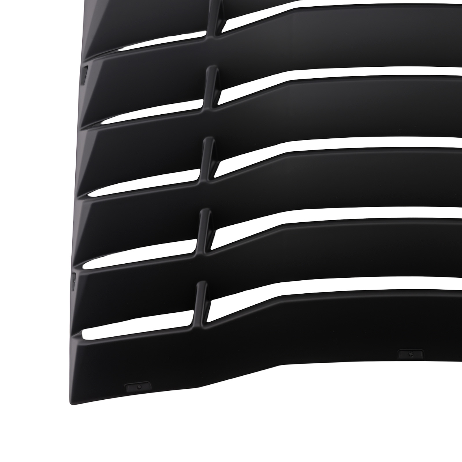 Rear Window Louver Cover Matte Black Windshield Shade for Chevy Camaro 16-24