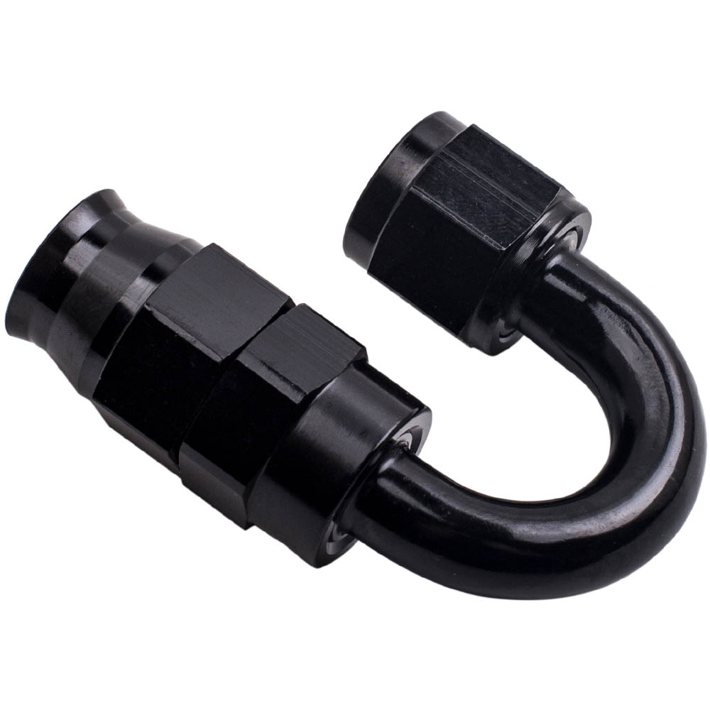 -6AN 20FT PTFE Stainless Steel Braided Oil Fuel Line Fitting Hose Kit 6 Meters