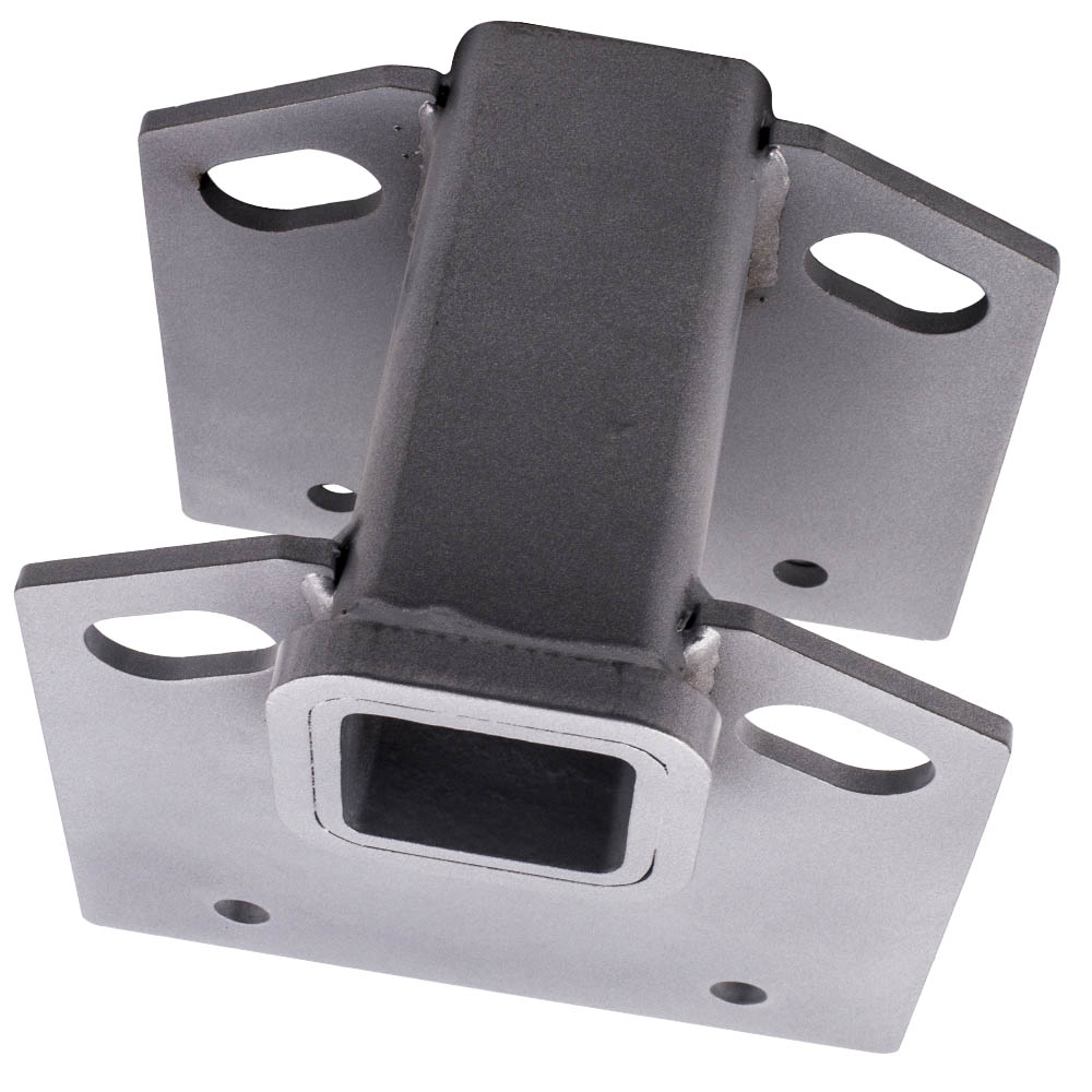 RV Bumper 4x4 Inch Square Tube Trailer Hitch 2-Inch Receiver Mount | eBay 2 Inch Receiver Hitch For Rv Bumper