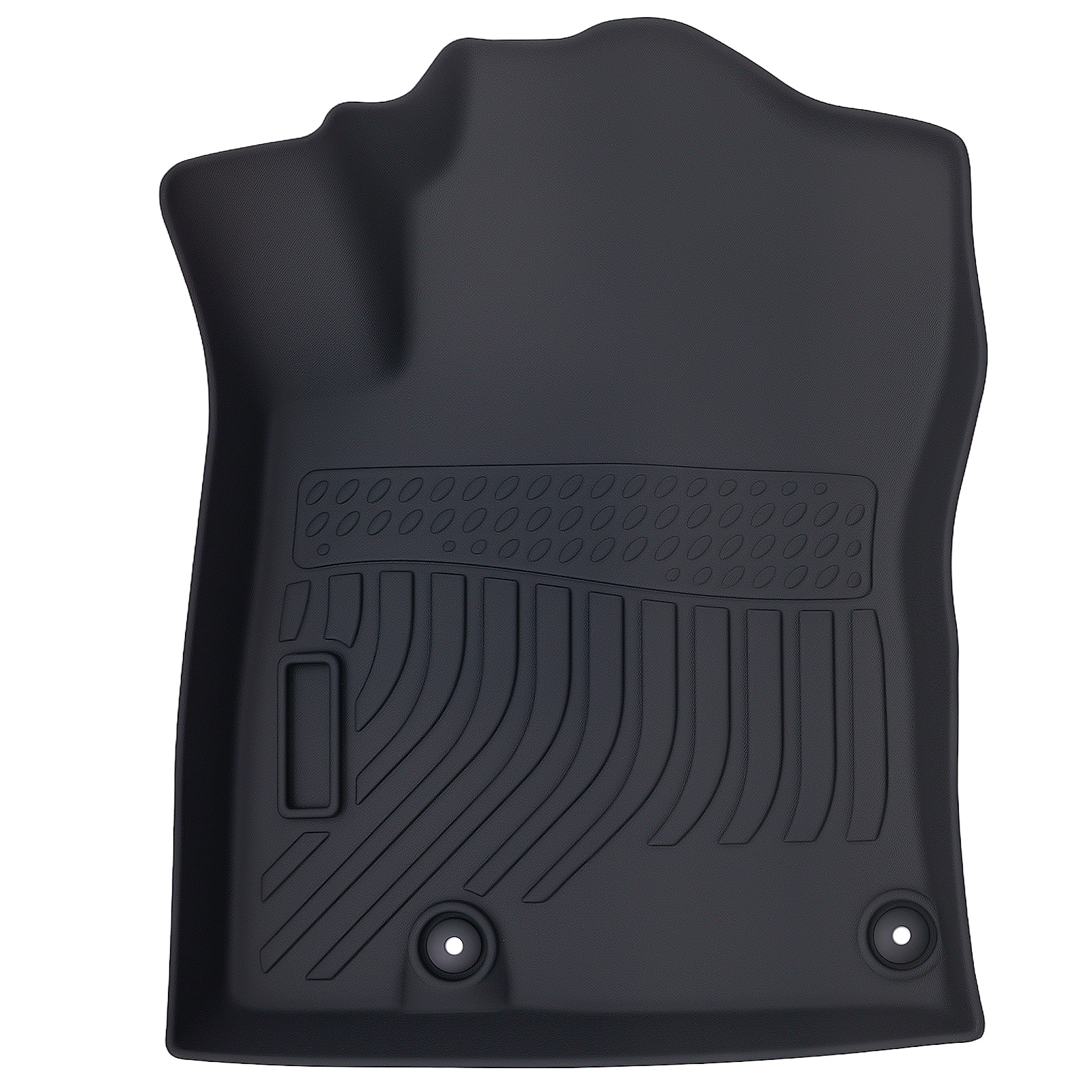 All-Weather Floor Mat Set for Kia Niro 2023-2024 TPE Black Waterproof Custom