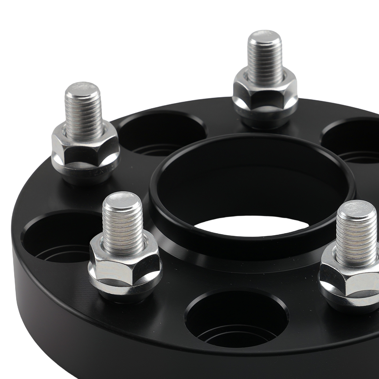 4x 25mm Wheel Spacers for Honda Accord CR-V Civic 5x114.3mm M12x1.5 64.1mm