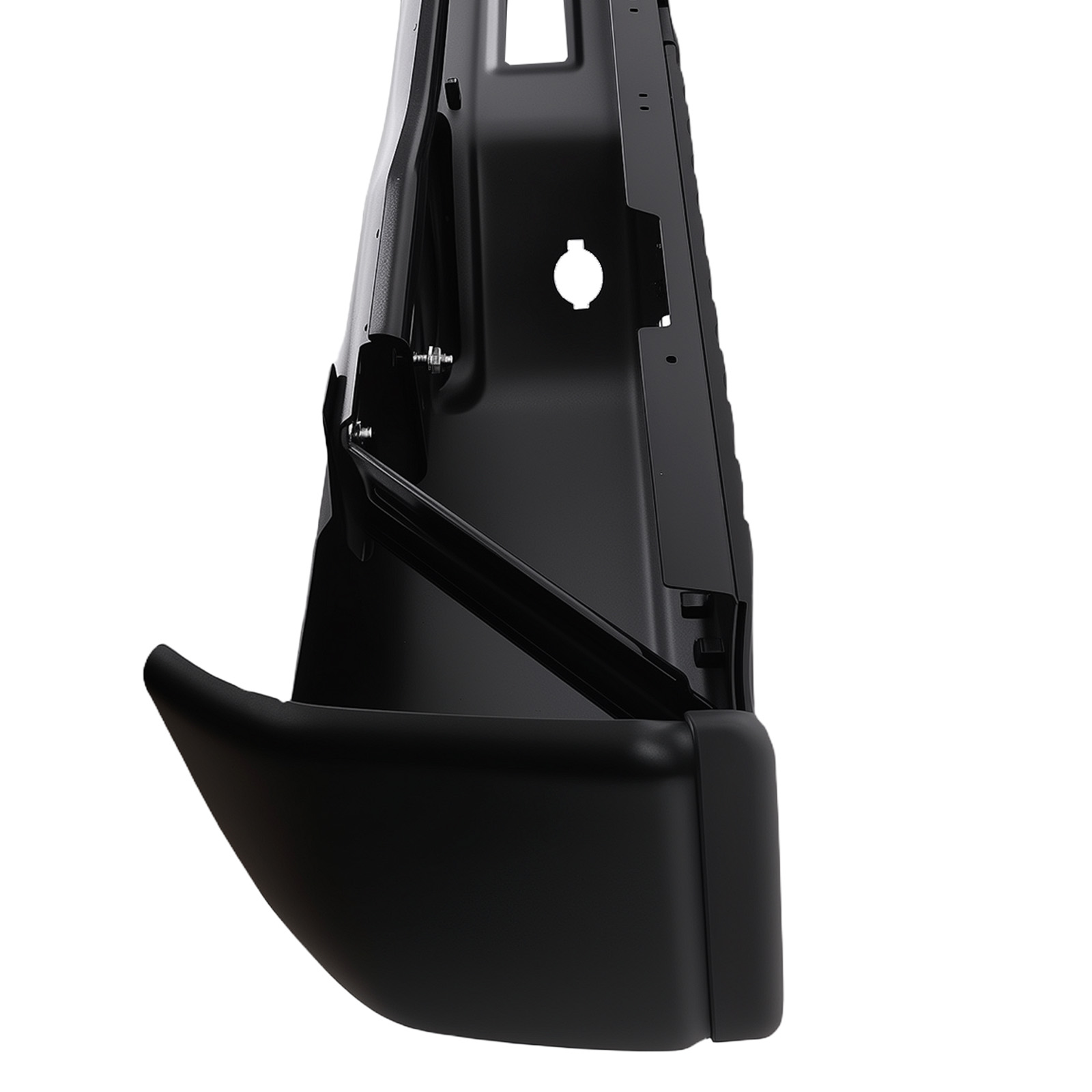 Rear Bumper Assembly Reinforced for Nissan Titan 2004-2015 NI1103117 Black