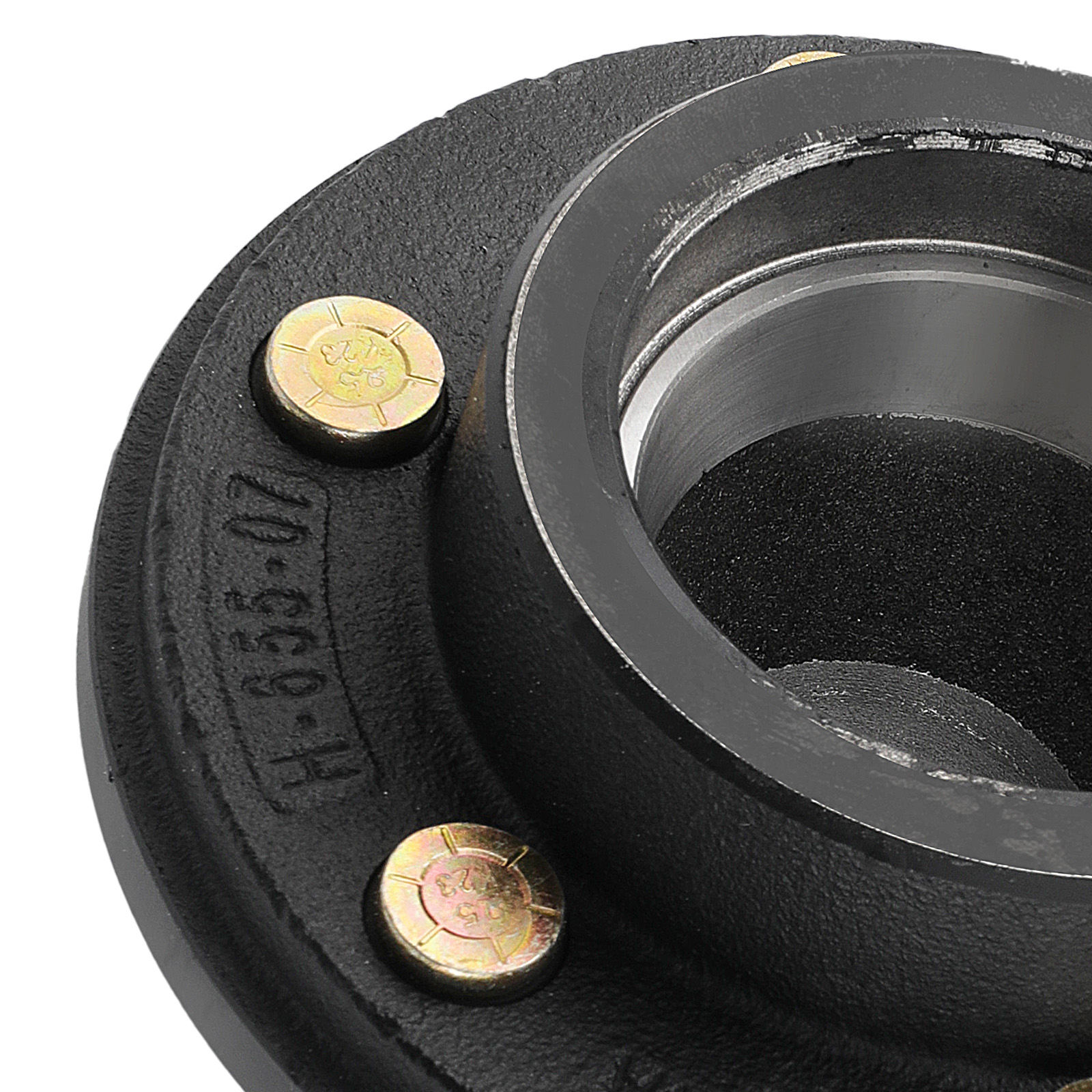 2PC TRAILER HUB CONVERT MOBILE HOME ON 6X5.5 IDLER AXLE BEARINGS SEALS  15123