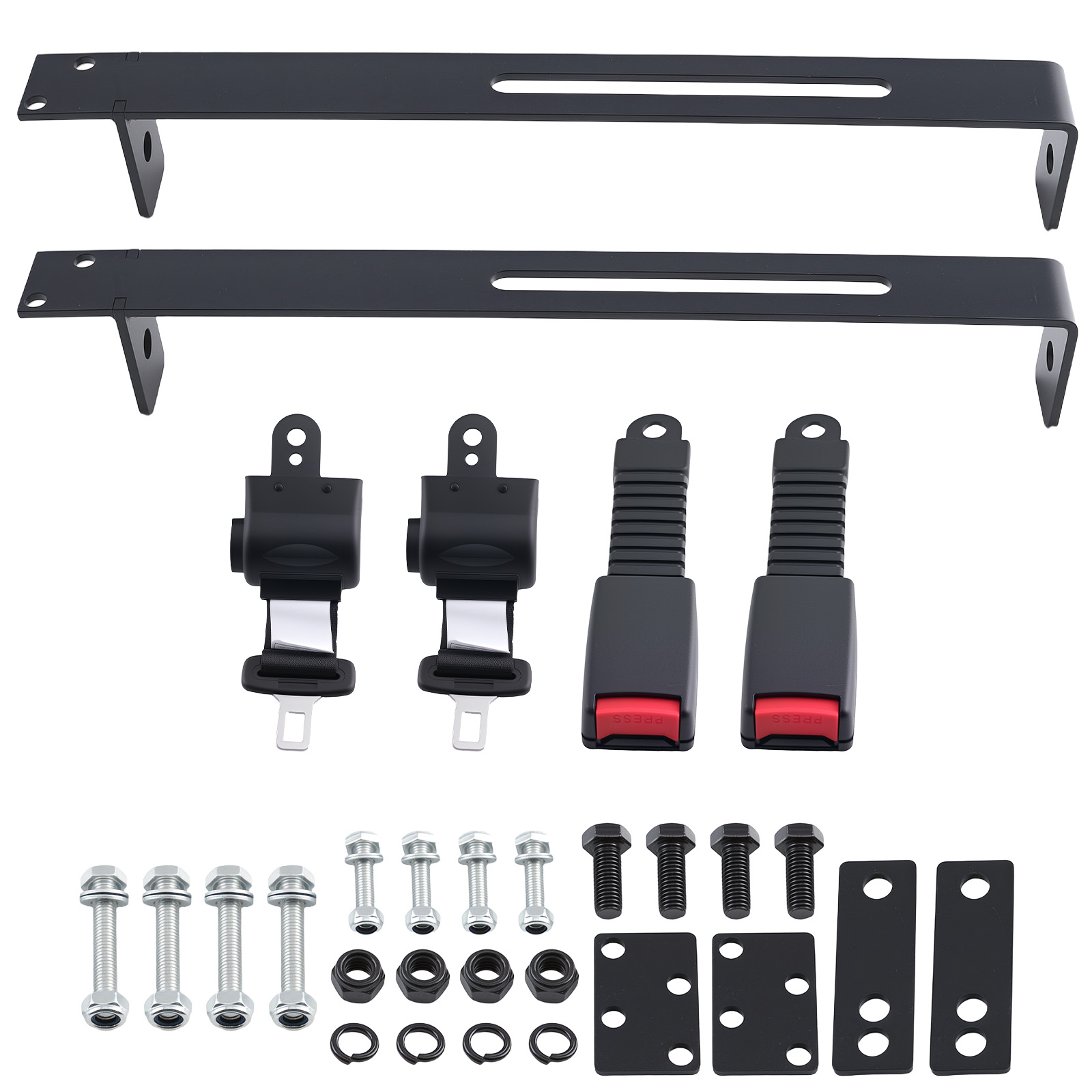 2 Passengers Golf Cart Safety Kit for EZGO RXV Yamaha G-Series Club Car DS