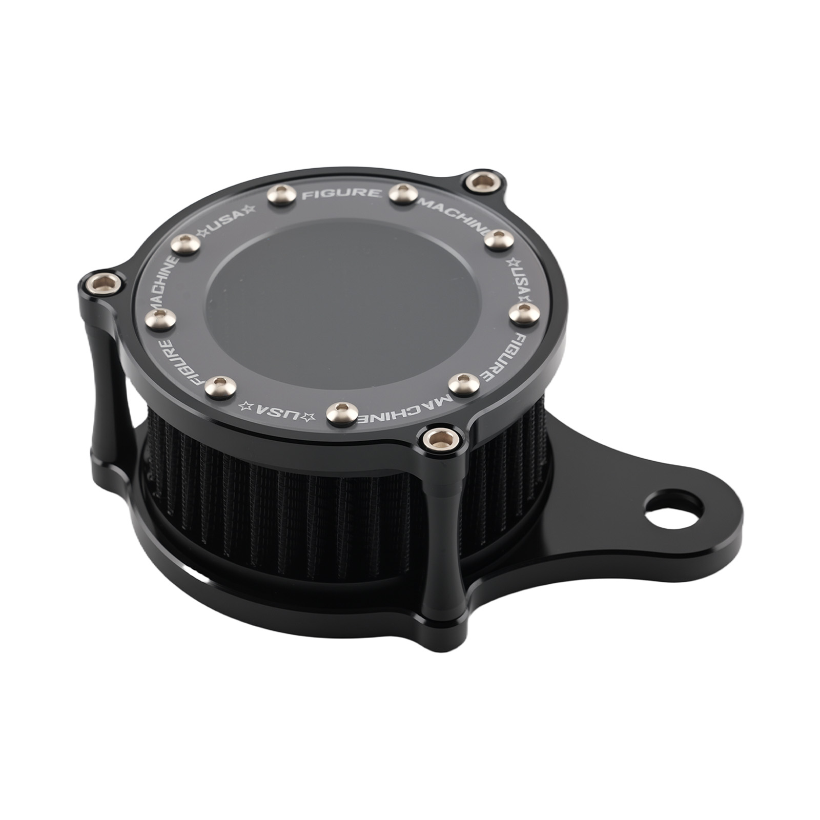 Custom Air Cleaner for Harley Softail Fat Boy Heritage 1993-2015 Black