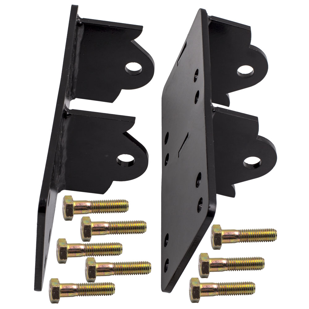 Pair Engine Swap Adapter Plate Fit for Chevy 73-98 Ls Engine 4.8 5.3 5.7 6.0 New