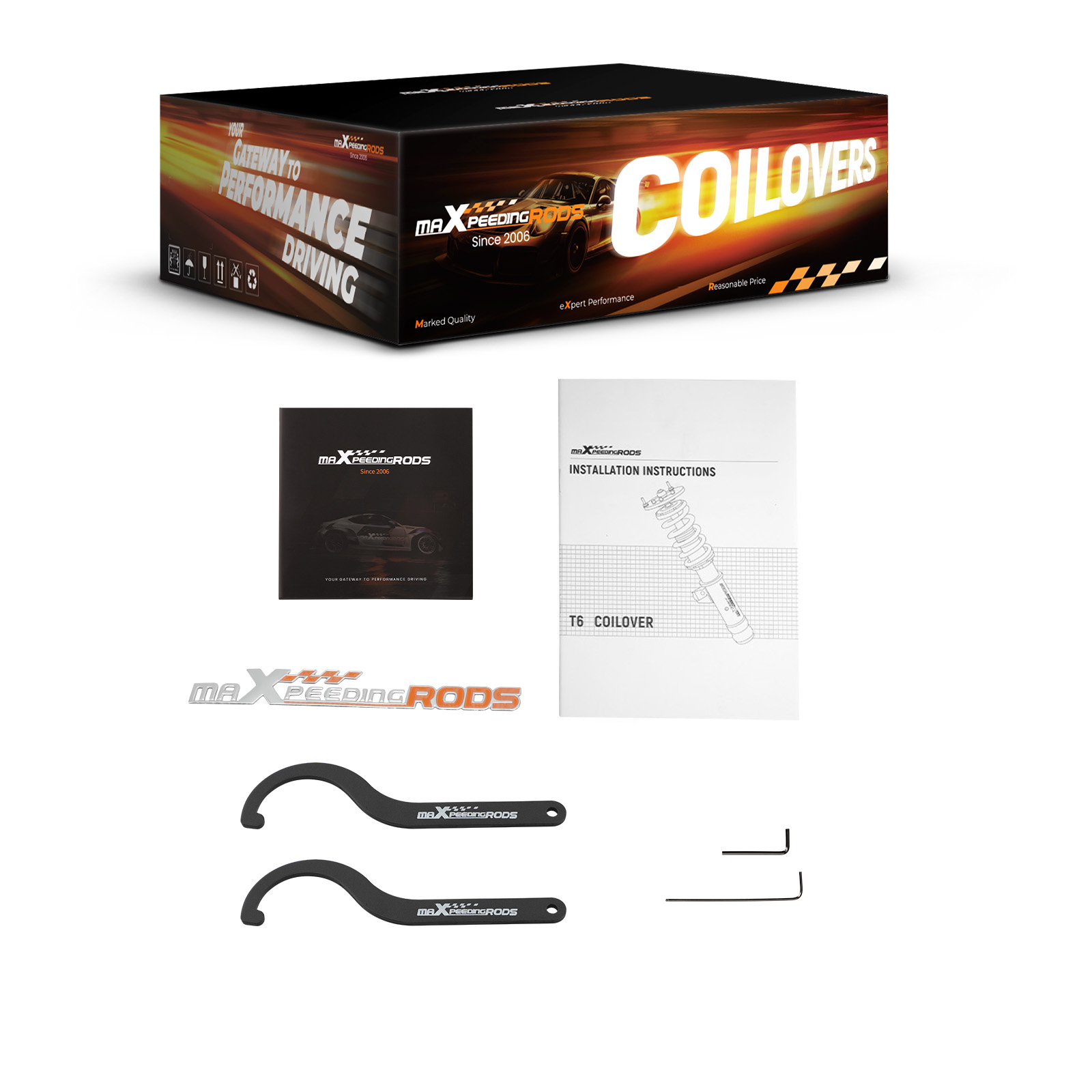 Einstellbare Dämpfer-Gewindefahrwerke for Mitsubishi Eclipse 95-1999 Stoßdämpfer