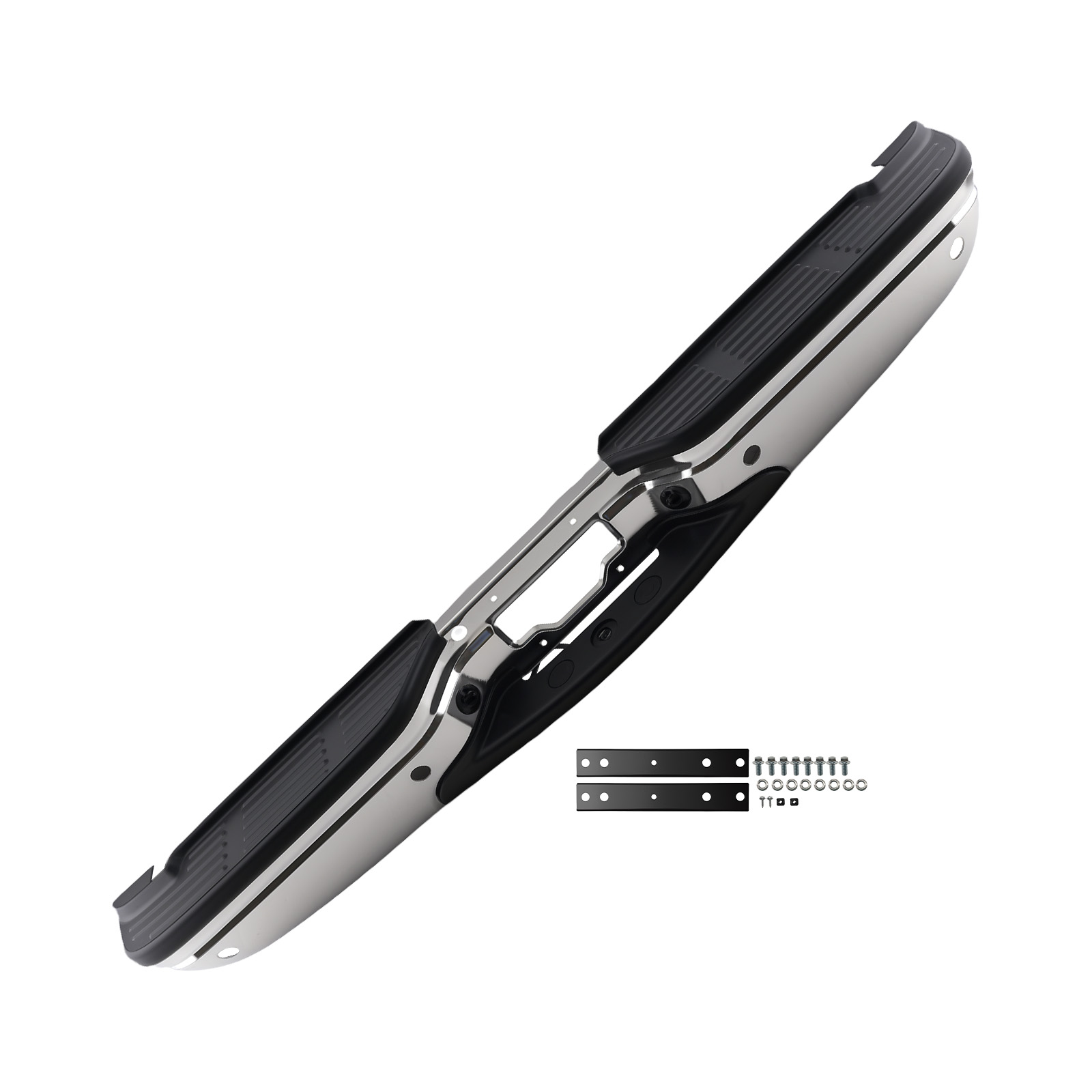 Chrome Steel Bumper for Ford F-250 F-350 Super Duty 99-07 F37Z13550AA Rear Mount