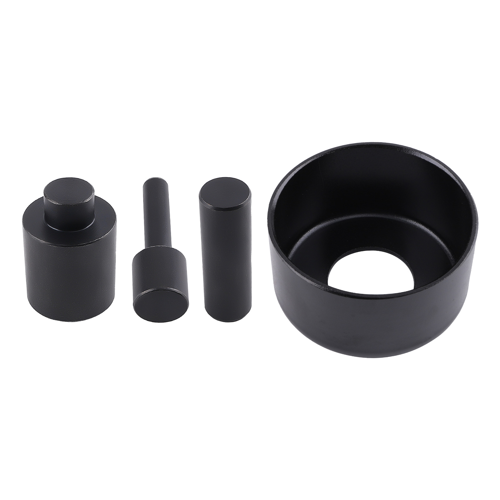 Hydraulic Press Accessory Set 50T Workshop Equipment 6PC Kit Steel Plates