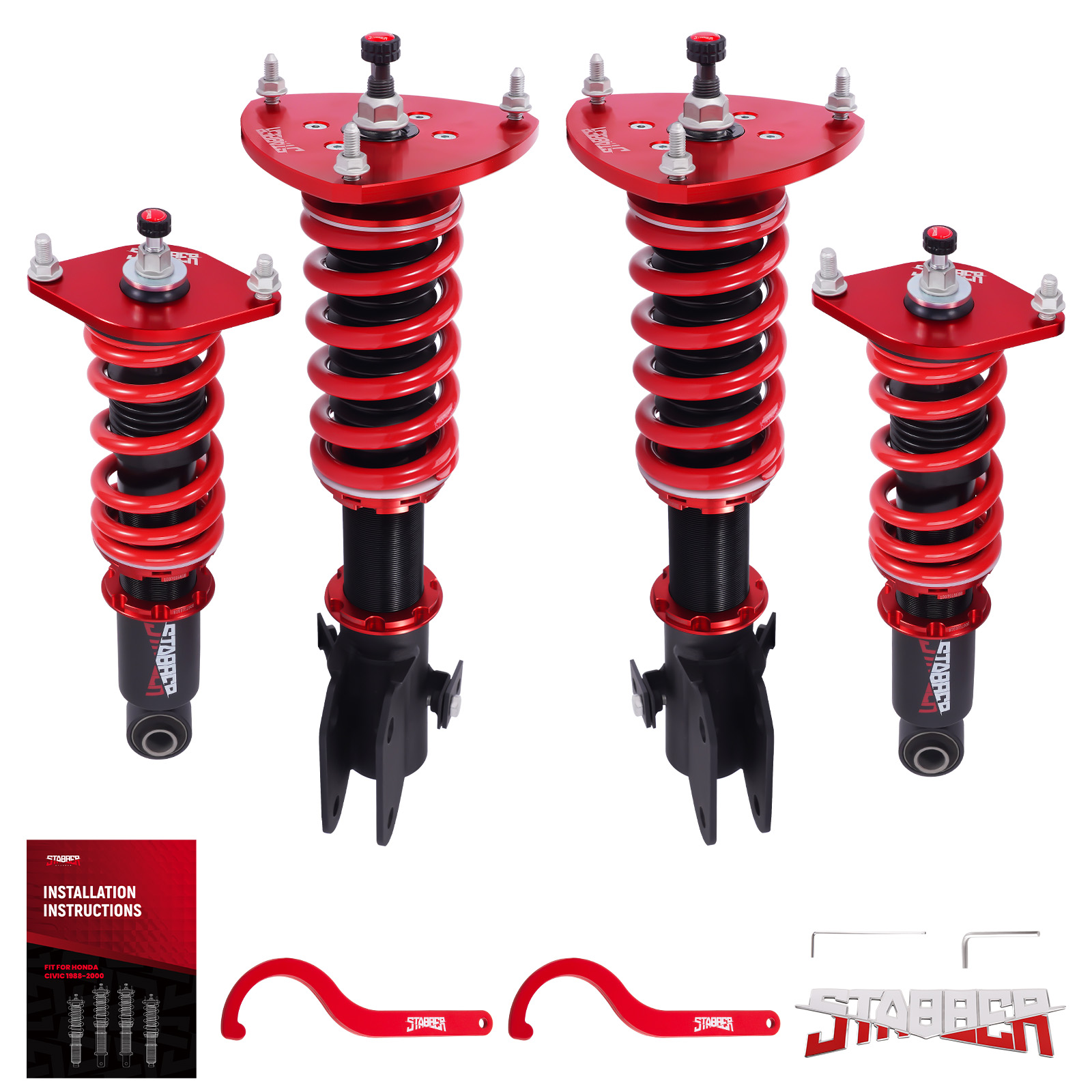 STABBER Racing COILOVER Suspension Kit For Subaru WRX & WRX STI Sedan 2015-2021