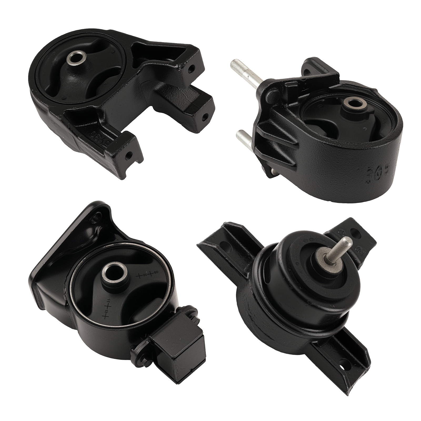 Engine Motor Mount Set 4PC For Hyundai Santa Fe Kia Sorento 2.4L 3.5L 2010-2013