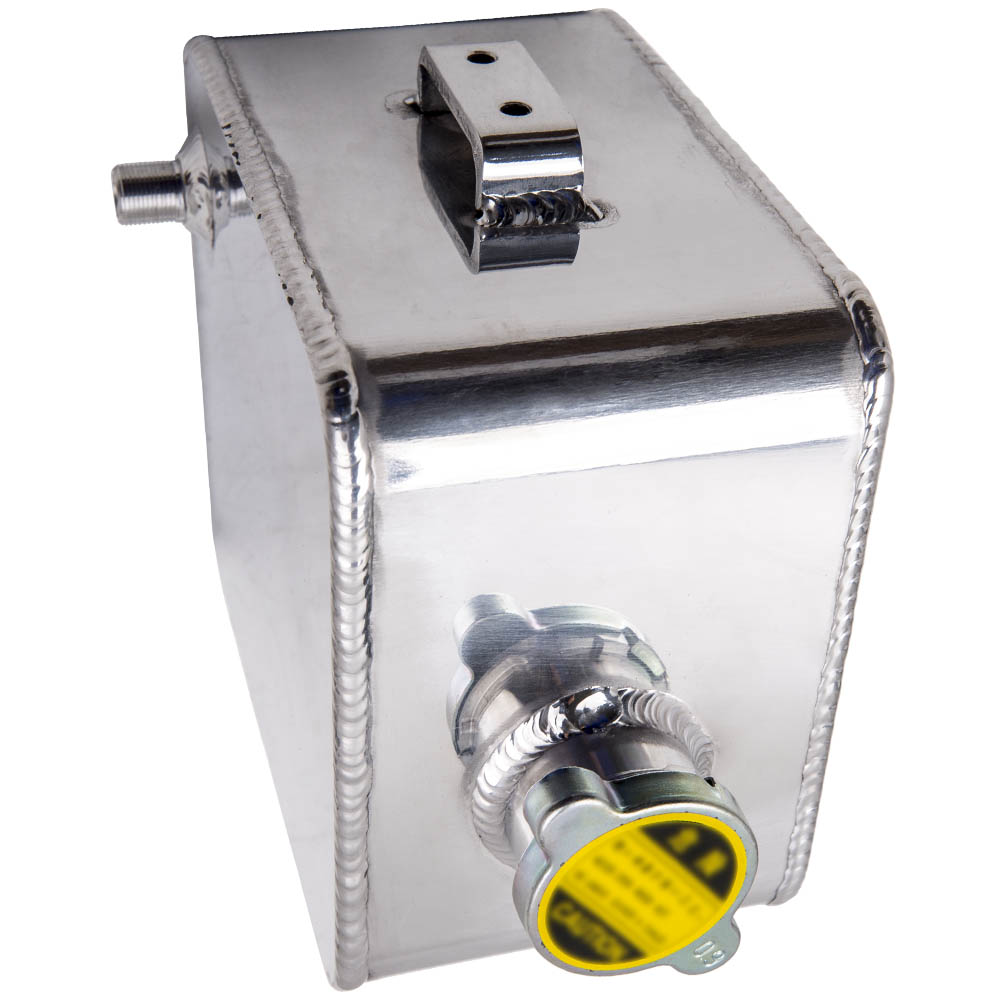 Universal 2.5L Aluminium Kühlmittel Überlauf Ausgleichsbehälter Wassertank 2500