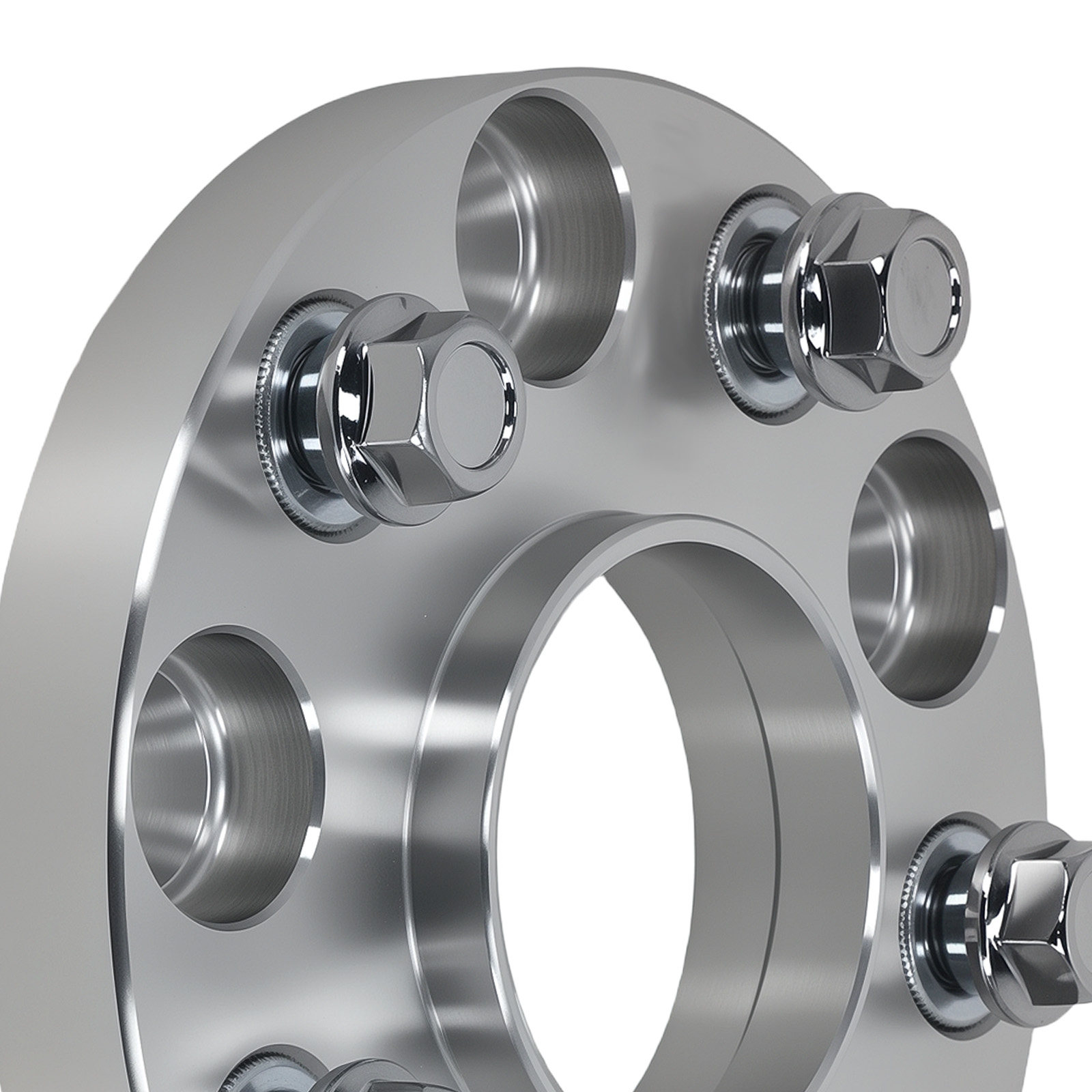 2x Spurverbreiterung 25mm for Porsche 911 Cayman Cayenne 5x130 M14x1.5