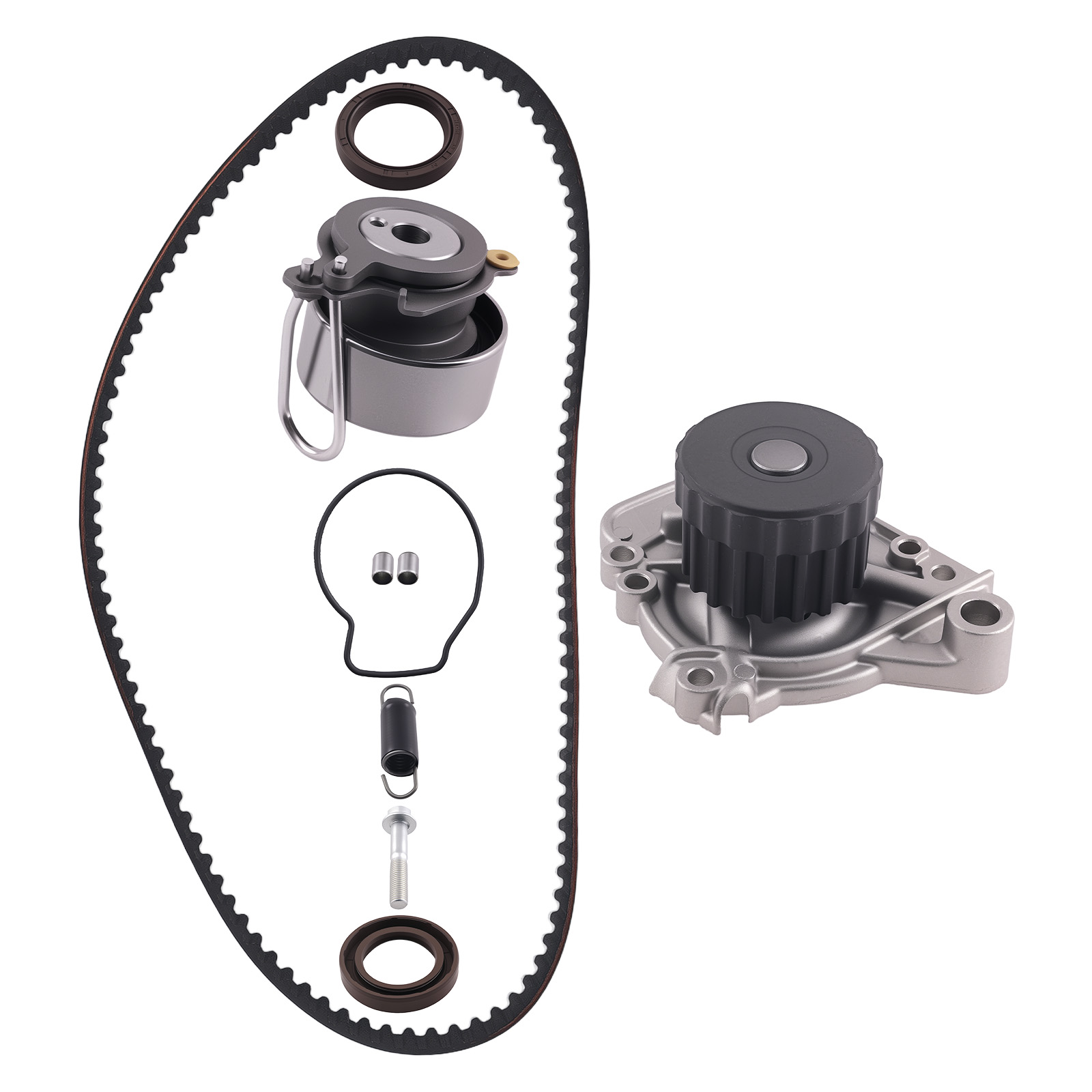 Timing Belt Water Pump Tensioner Kit for Honda Civic 1.7L 2001-2005 ACURA EL