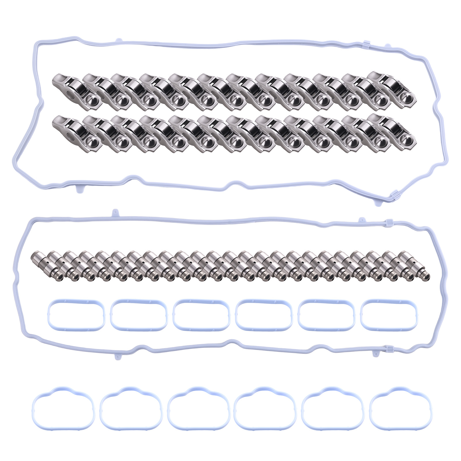 Rocker Arm Valve Lifter Gasket Kit for Jeep Cherokee Grand Cherokee Wrangler 3.6