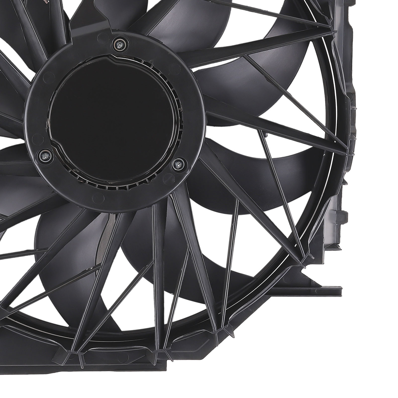 Radiator Condenser Cooling Fan Brushless Motor 600w fit for Bmw X3 E83 2004-10
