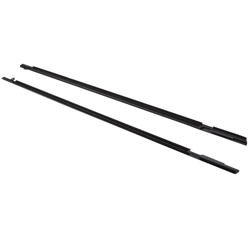 4x Weather Strips Window Moulding Trim For Honda Civic 4-Door 2006~2011