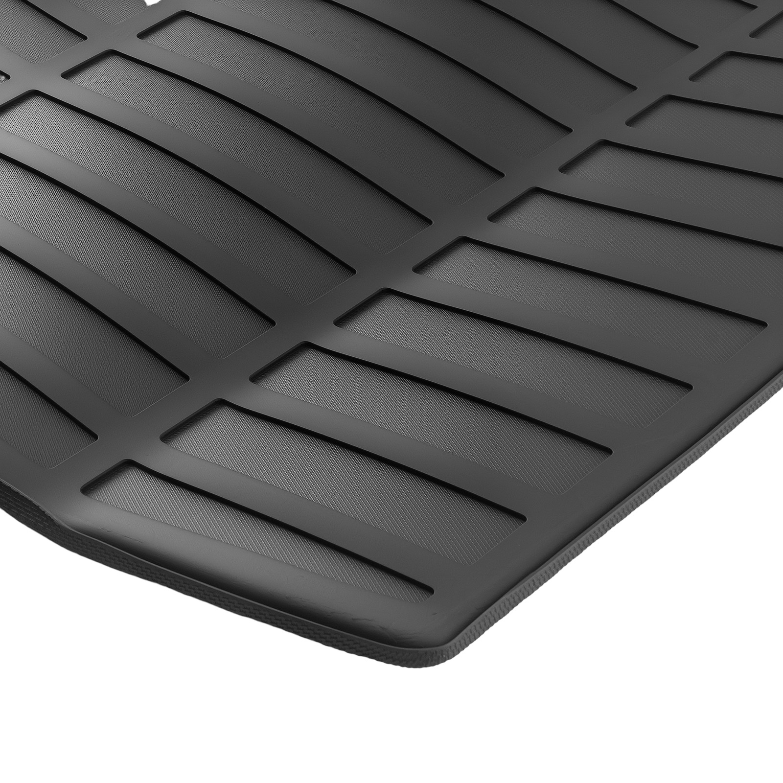 Black Cargo Trunk Mat for Jeep Cherokee 2019-2022 TPE Waterproof Boot Liner