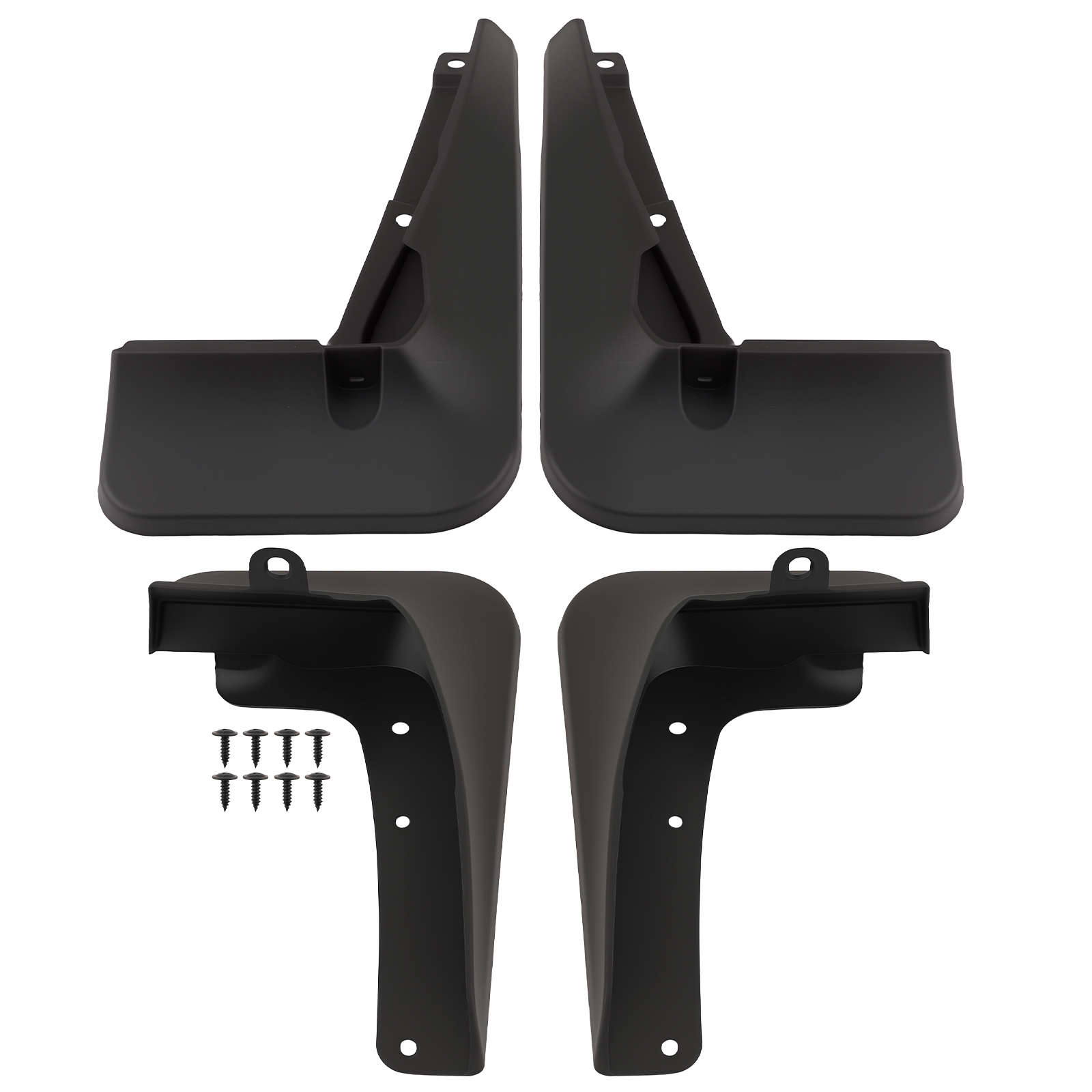 All-Season Mud Flaps Guards for Toyota Highlander 2020-2021 Complete Kit