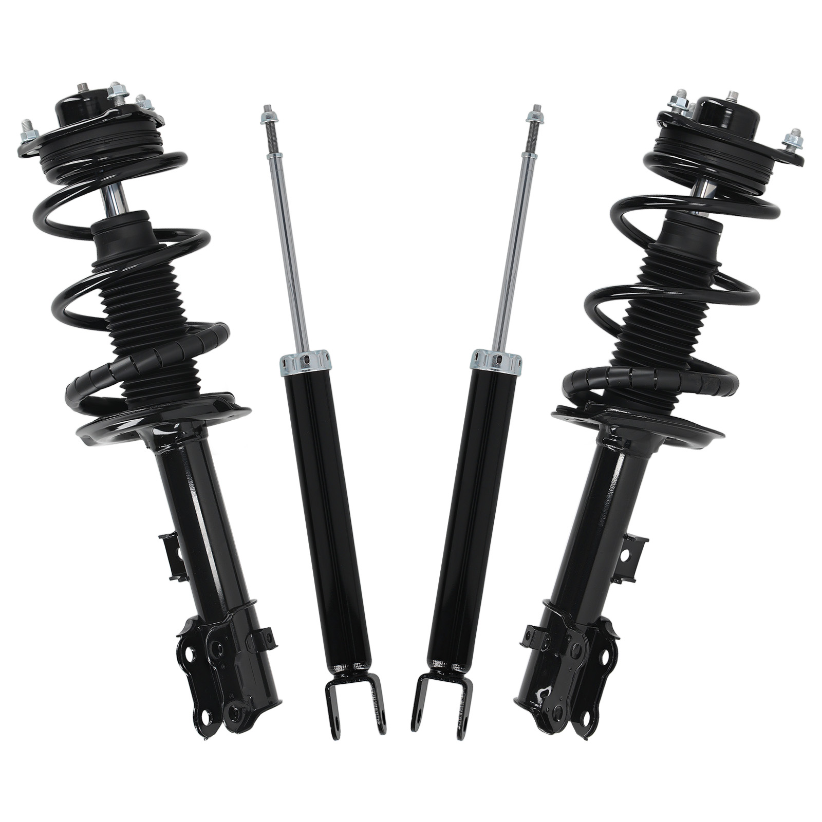 4X Front & Rear Complete Struts & Coil Springs for Kia Sportage 2011 - 2016 FWD