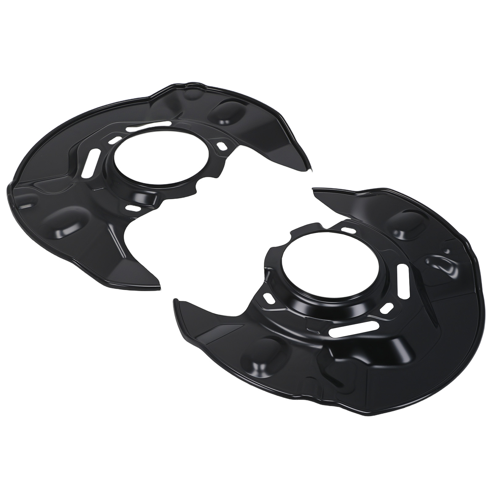 Pair Brake Dust Shield Front for Toyota Corolla 2003-2008 Driver Passenger Side