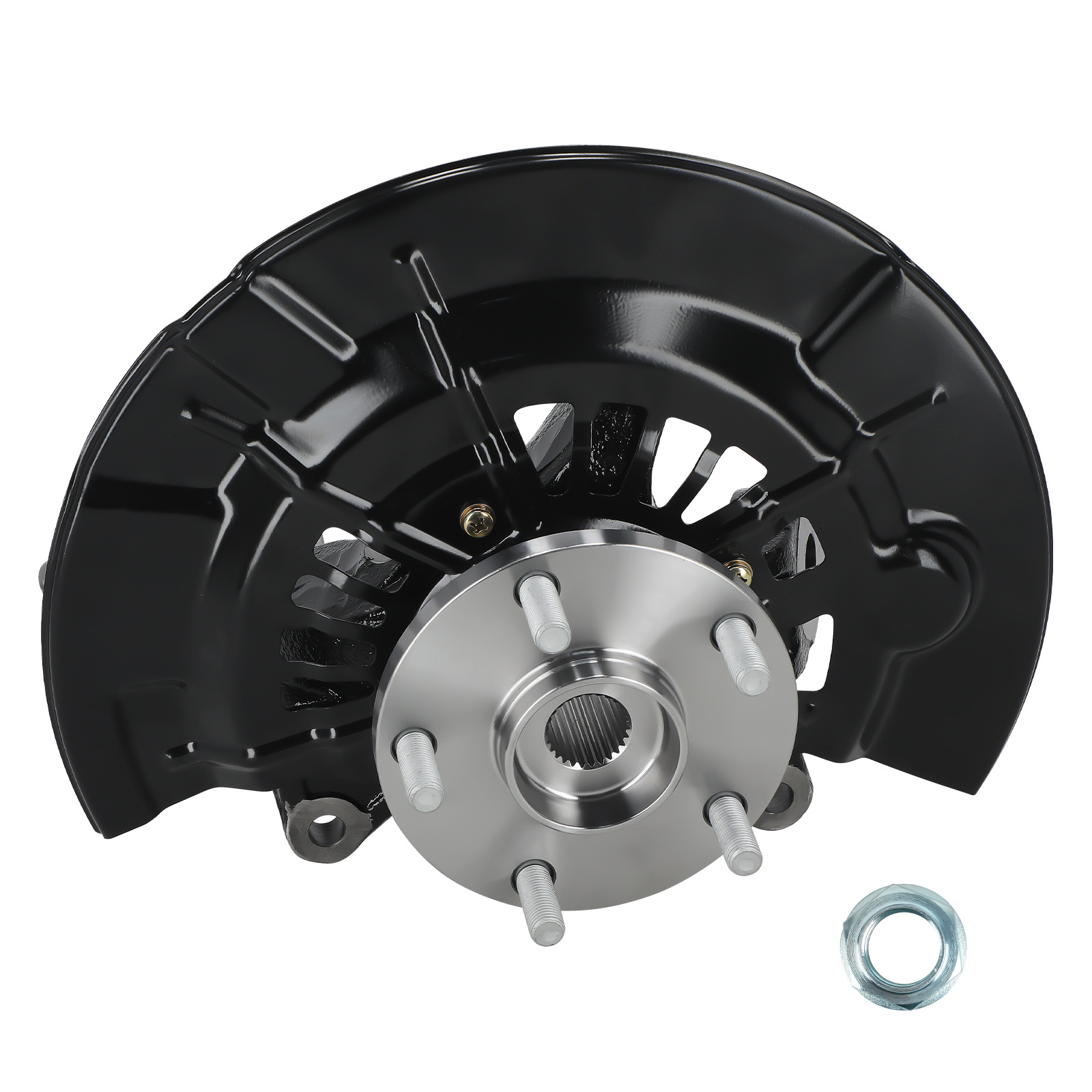 1x Front Steering Knuckle & Wheel Hub Bearing Assembly For Toyota Camry 2007-09