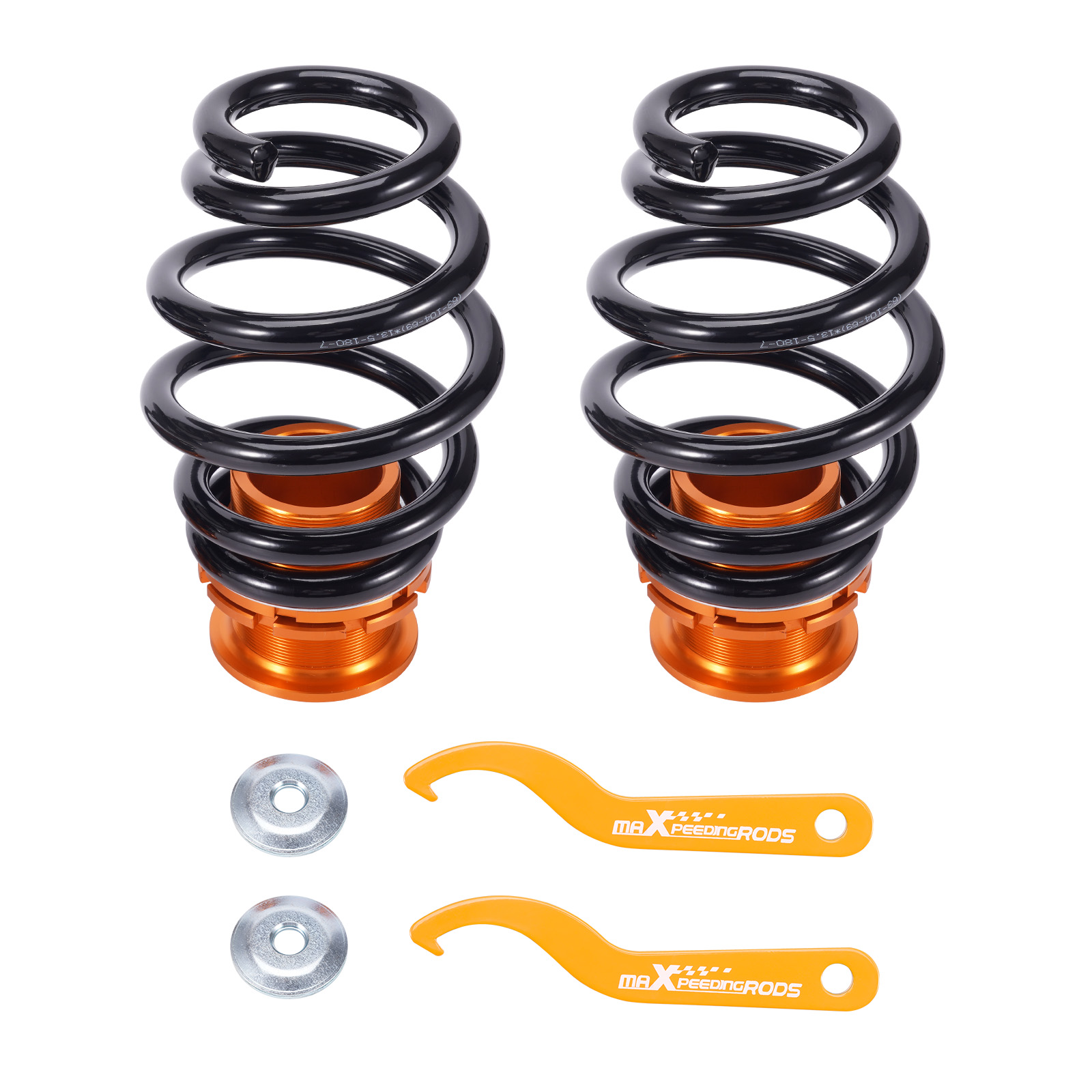 Komplettes Gewindefahrwerk Schraubenfederbeine for BMW E46 3er 98-05 Doppelrohr