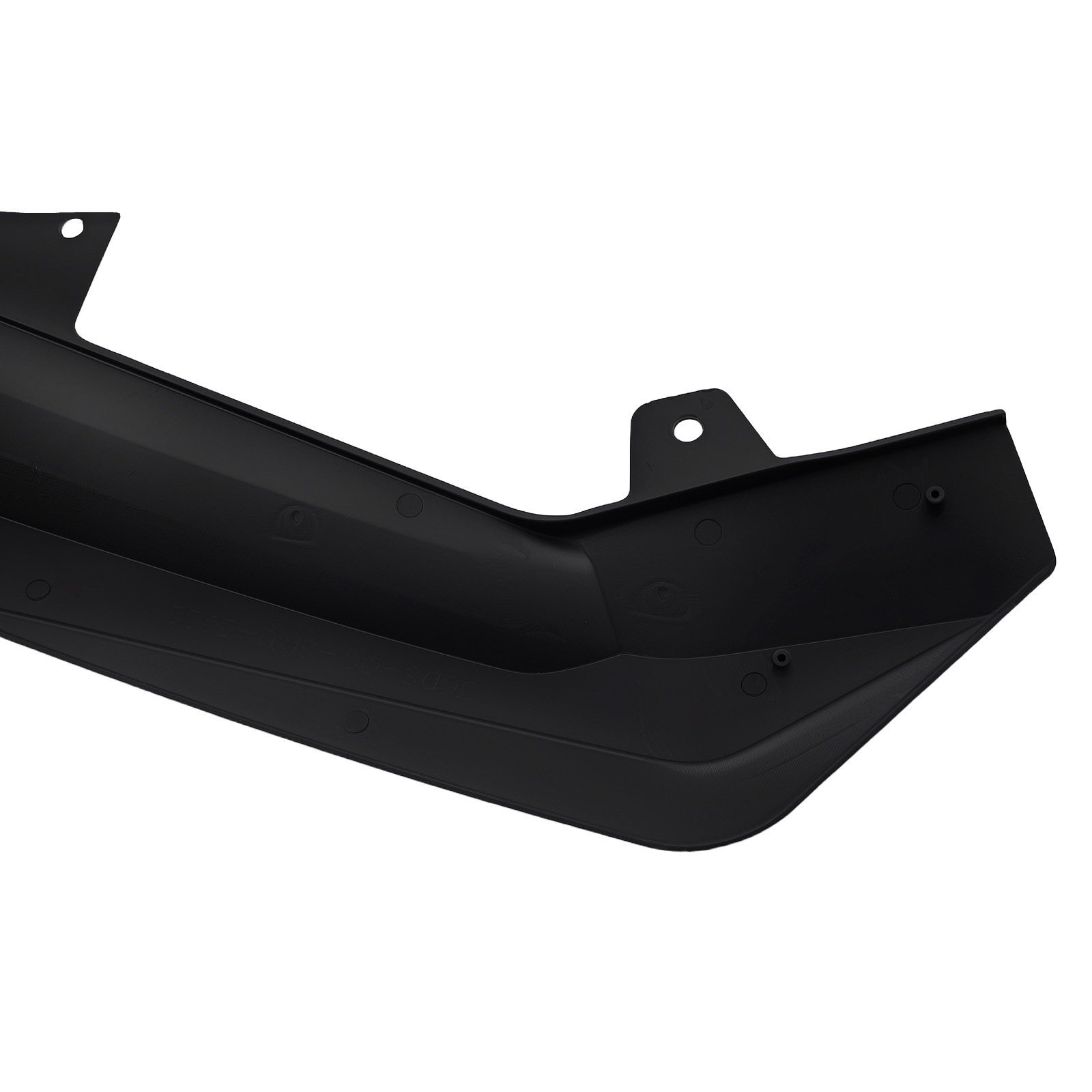 3PC Gloss Black Front Lip For Honda Civic 11th Gen 2022+ Lower Bumper Spoiler