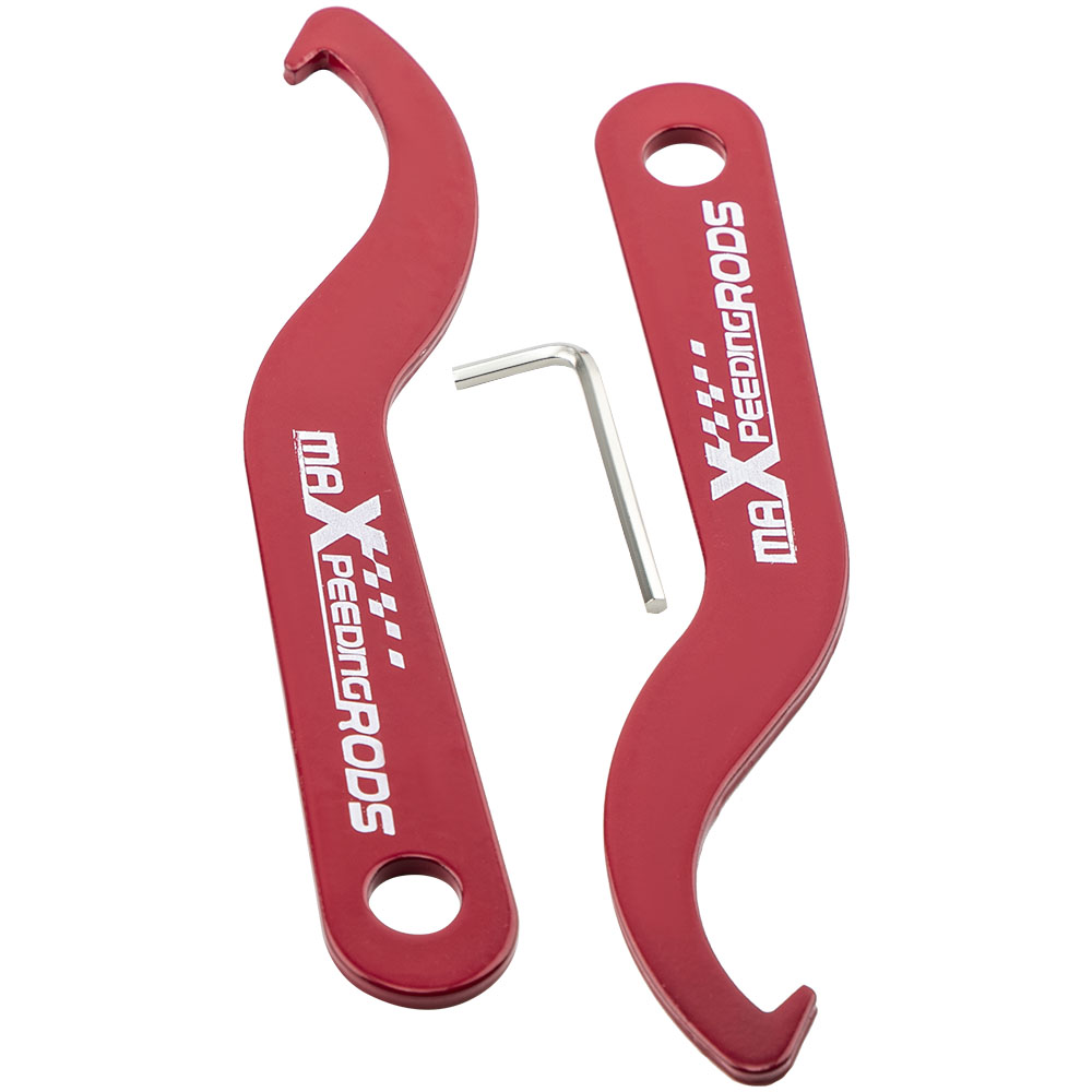 GEWINDEEINSTELLwerkzeug COIL SHOCK FEDERHÜLSE EINSTELLSCHLÜSSEL 2 STÜCK Verka