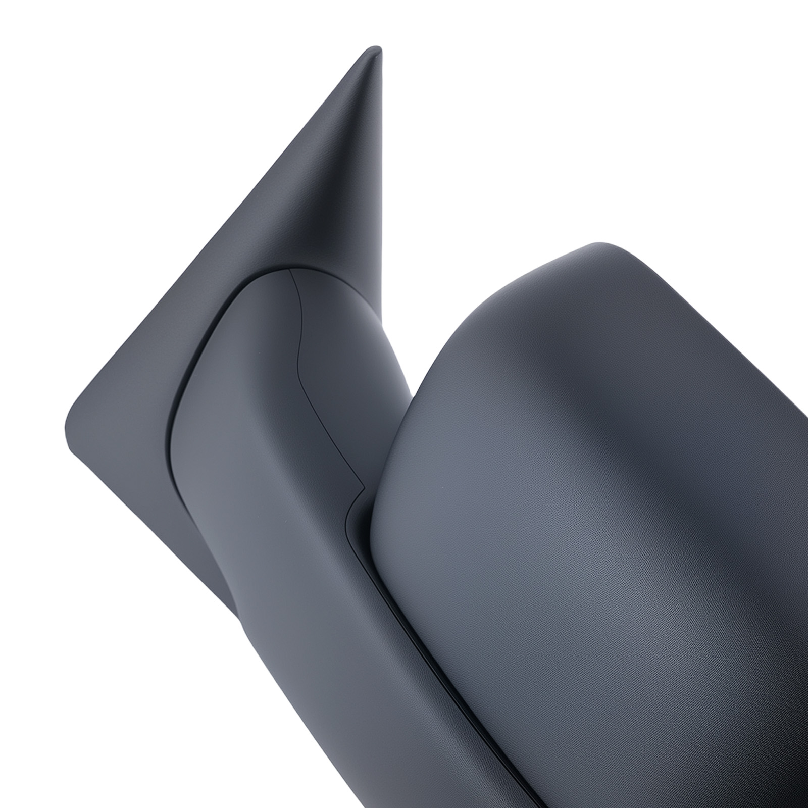 Manual Heated Left Side Mirror for Dodge Ram 1500/2500/3500 94-97 Black