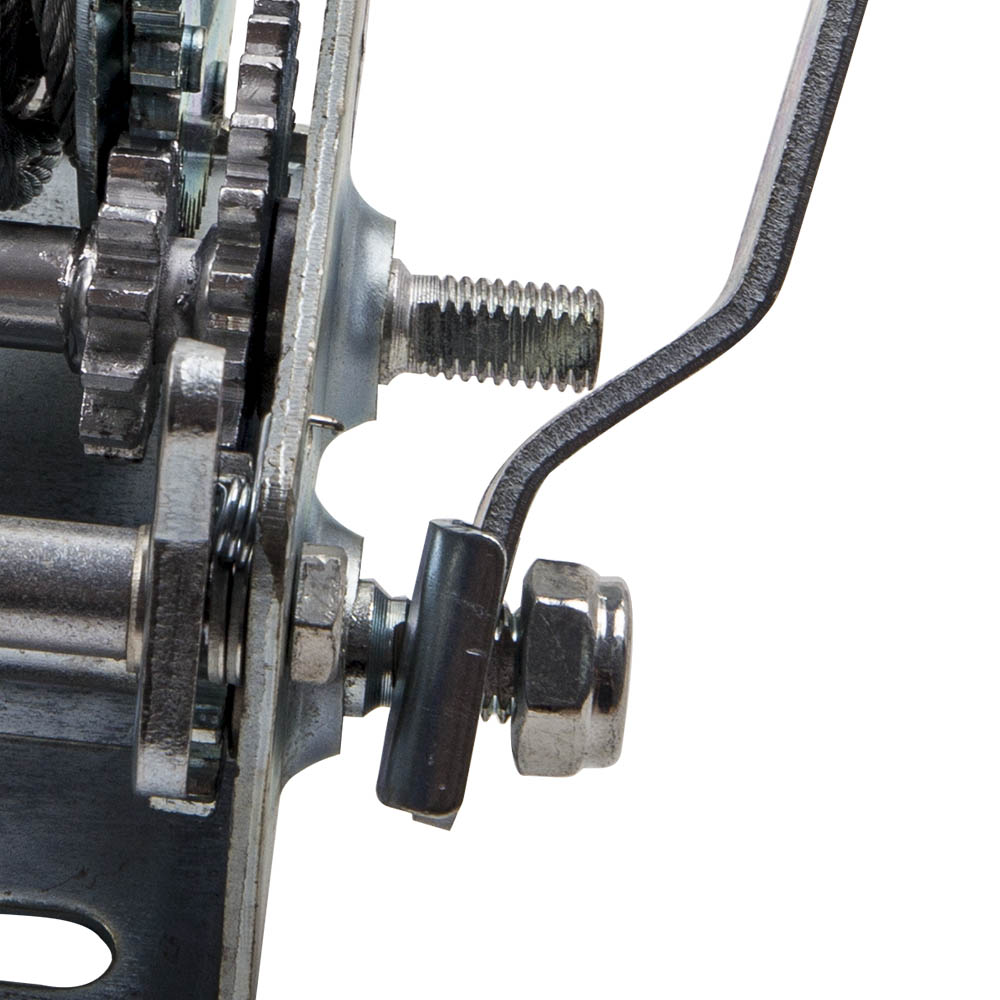 3500lbs / 1500Kg Silver Hand Winch Verricello manuale for barca rimorchio camion