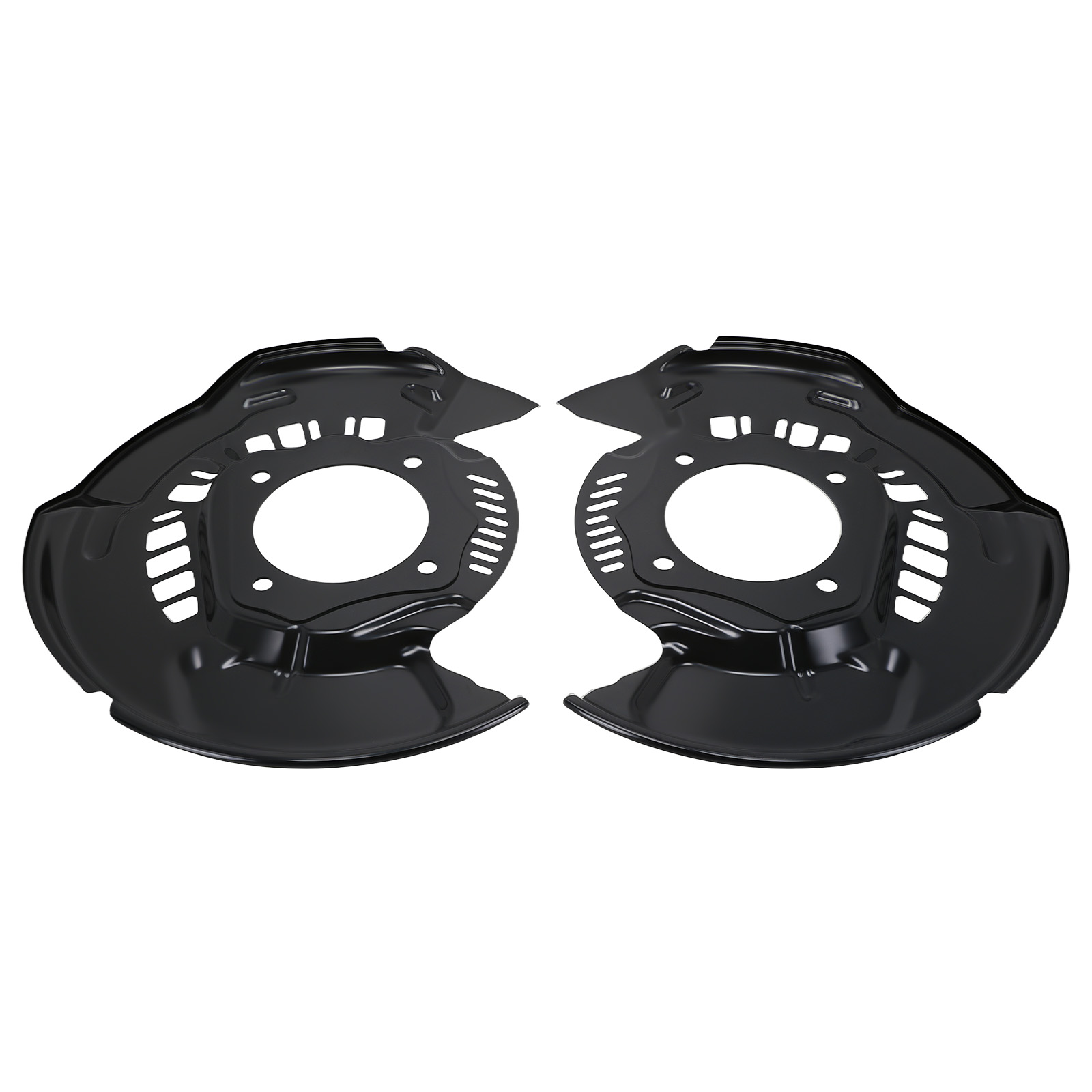 2pcs Brake Dust Shield Front Left&Right for Toyota Tundra Sequoia 08-22 Black