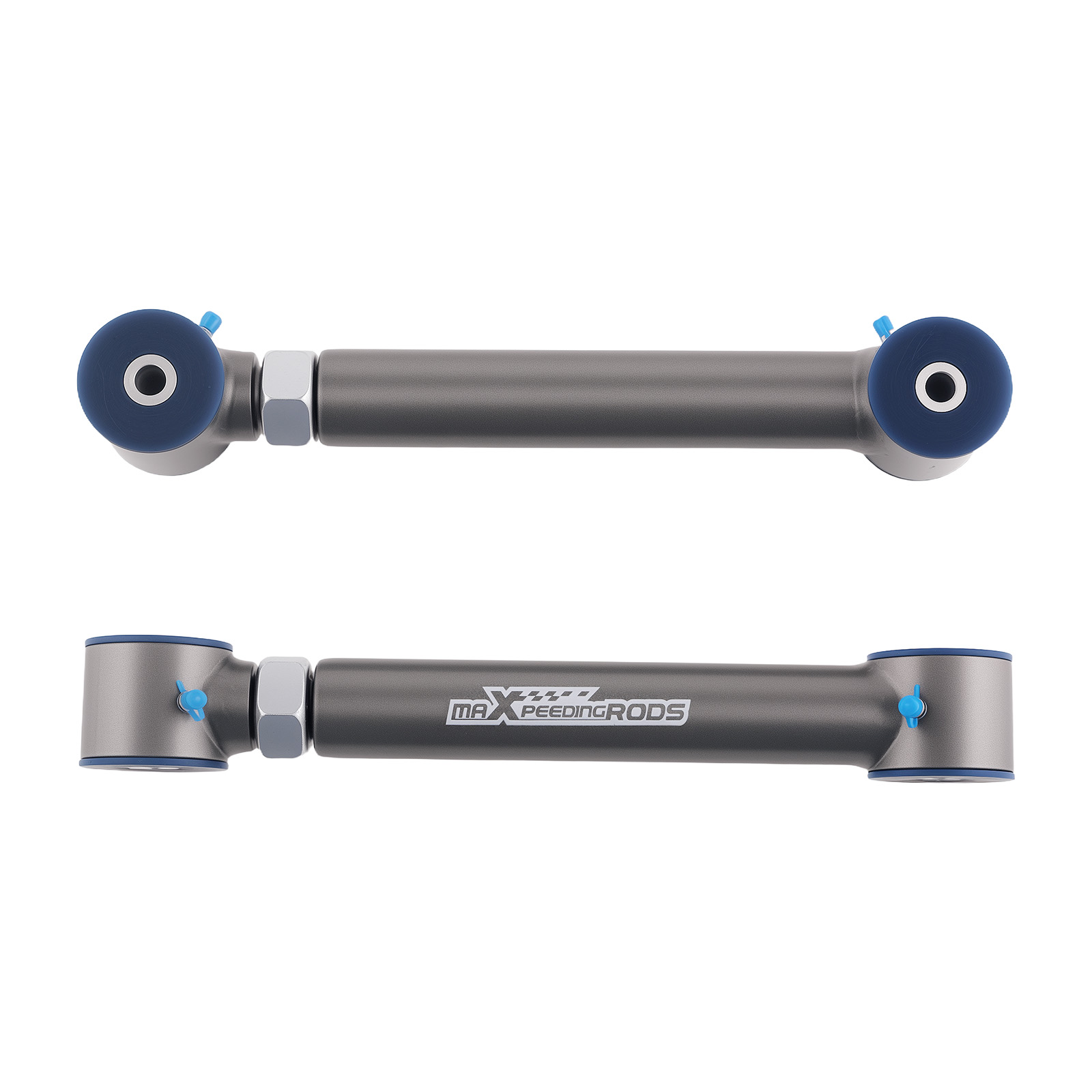Complete Set Adjustable Control Arms for 1997-2006 Jeep Wrangler TJ w/ Spacers