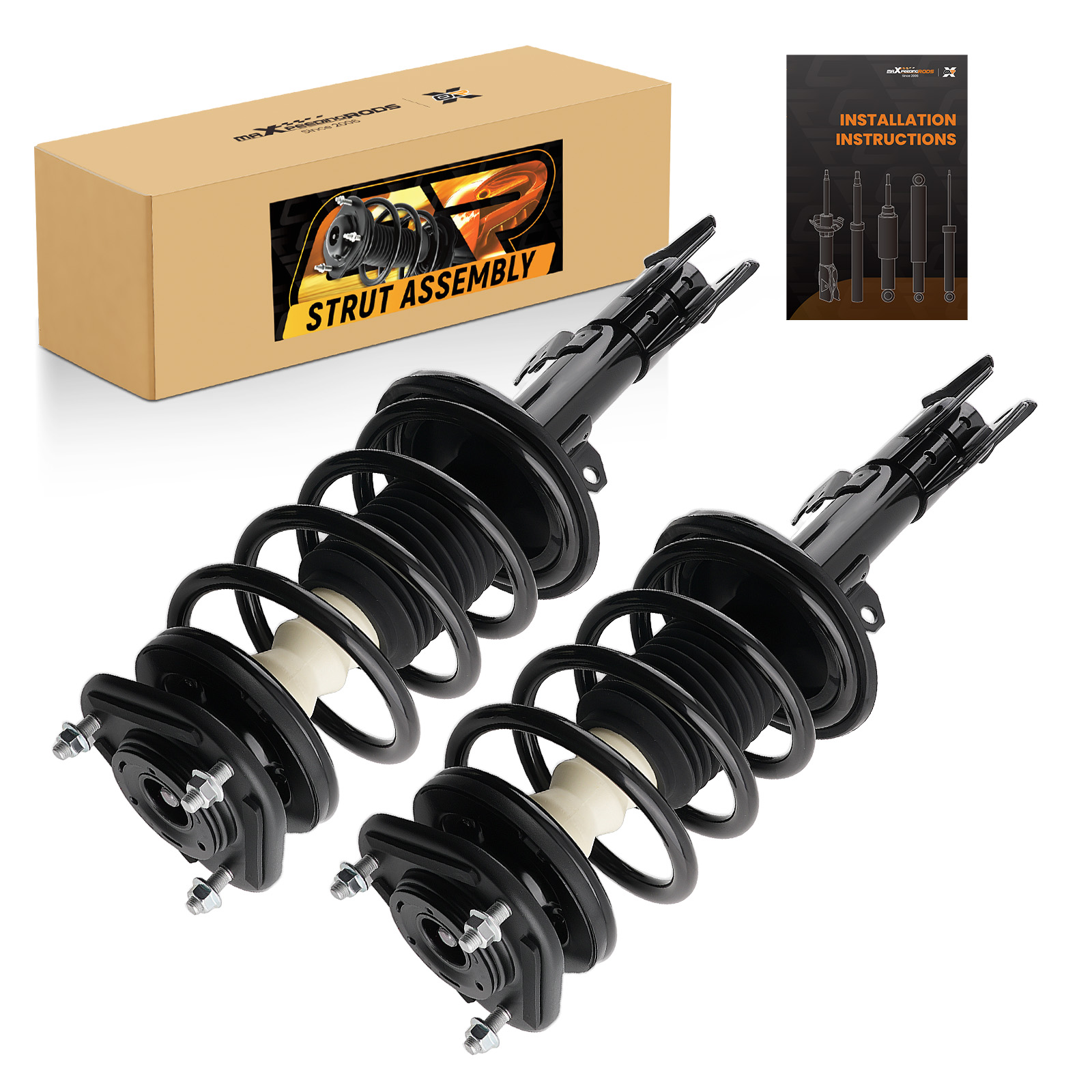 Front Struts w/ Sway Bars Assembly