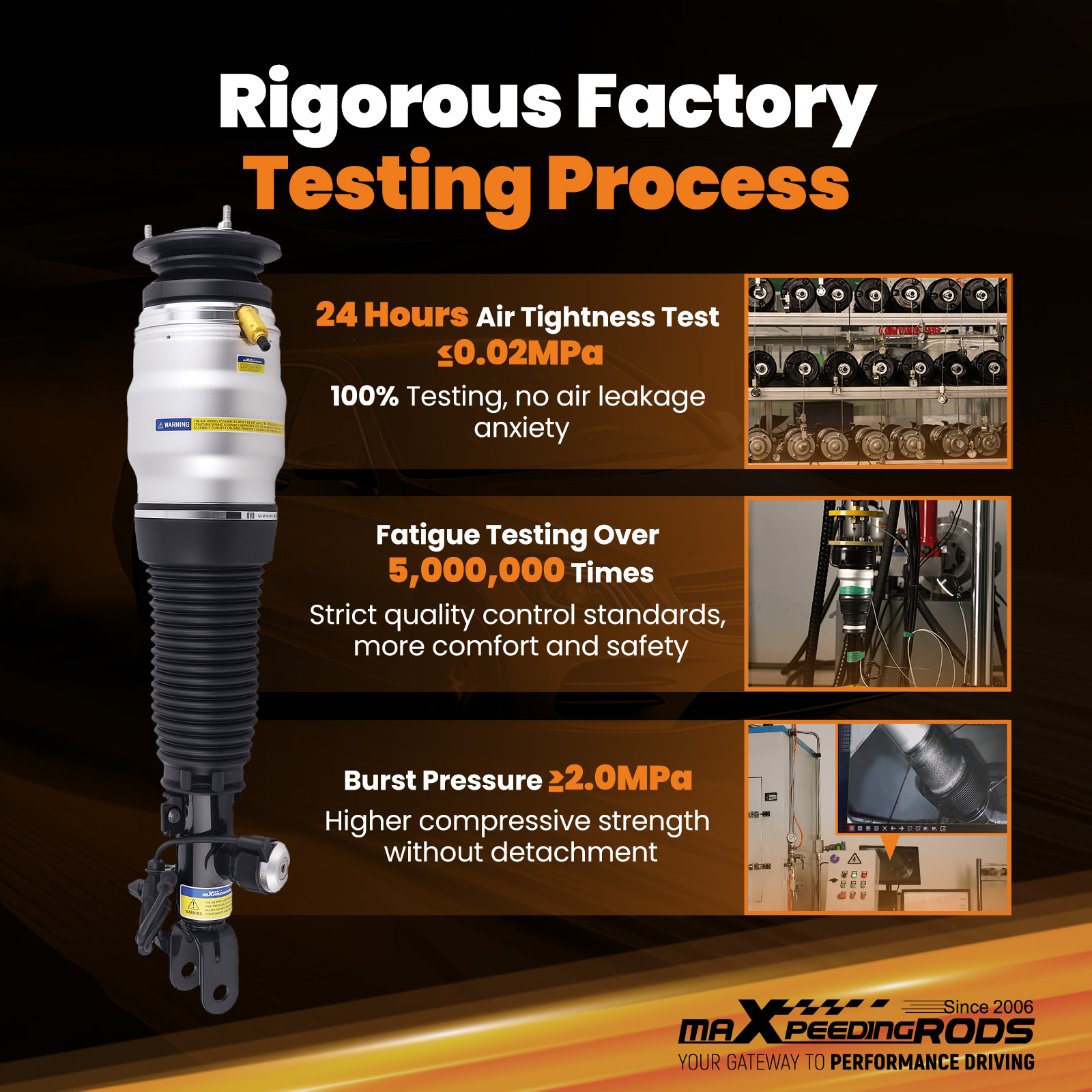 Air suspension Shock Strut