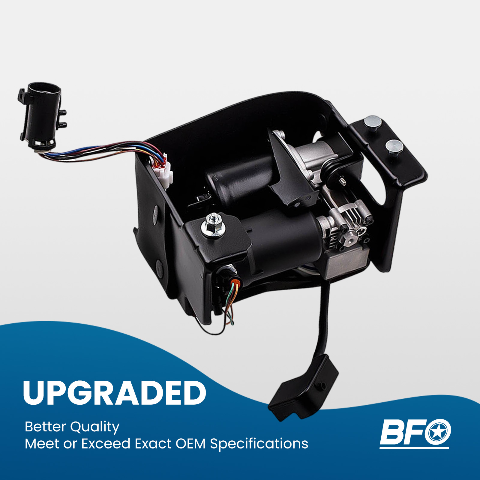 Air suspension compressor pump