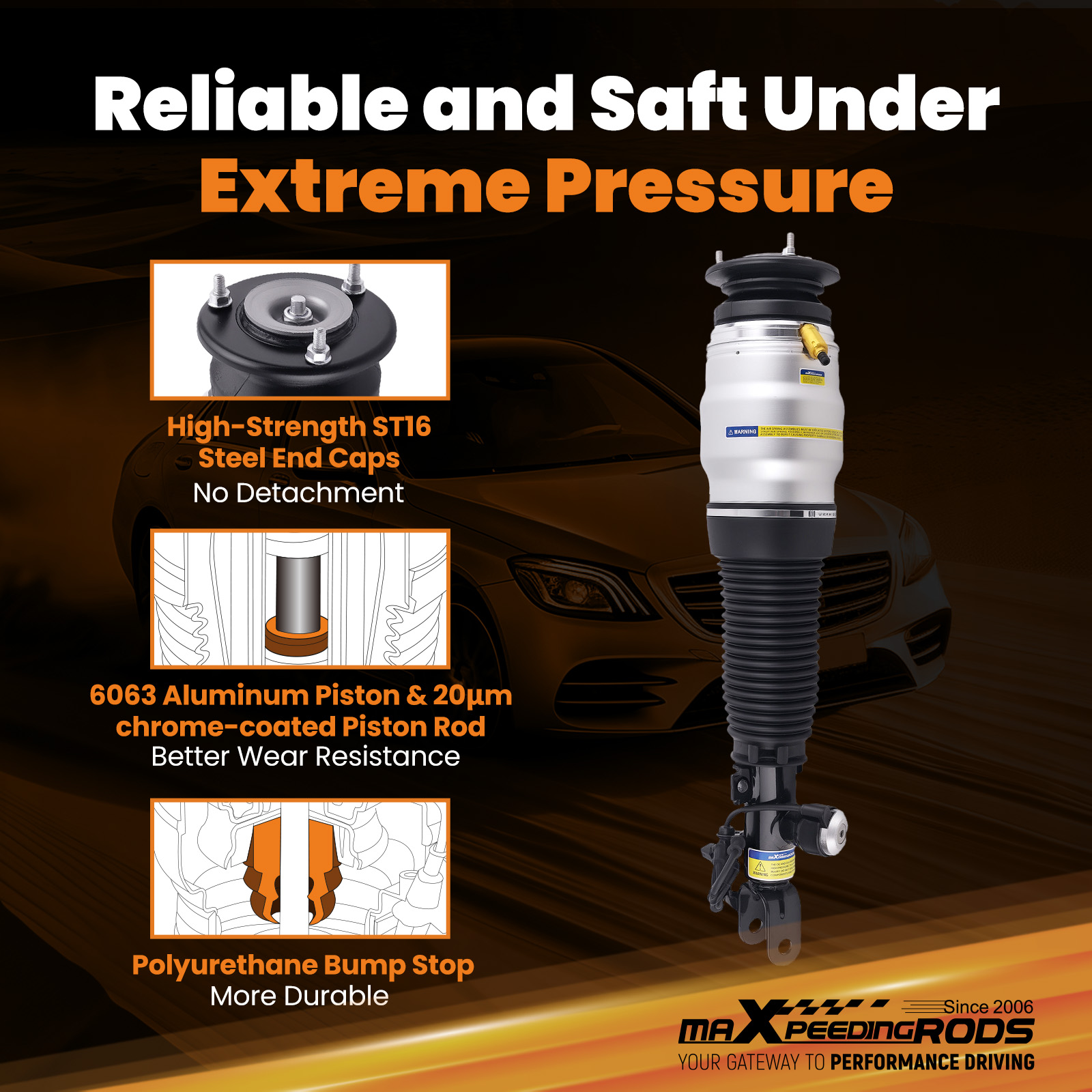 Air suspension Shock Strut
