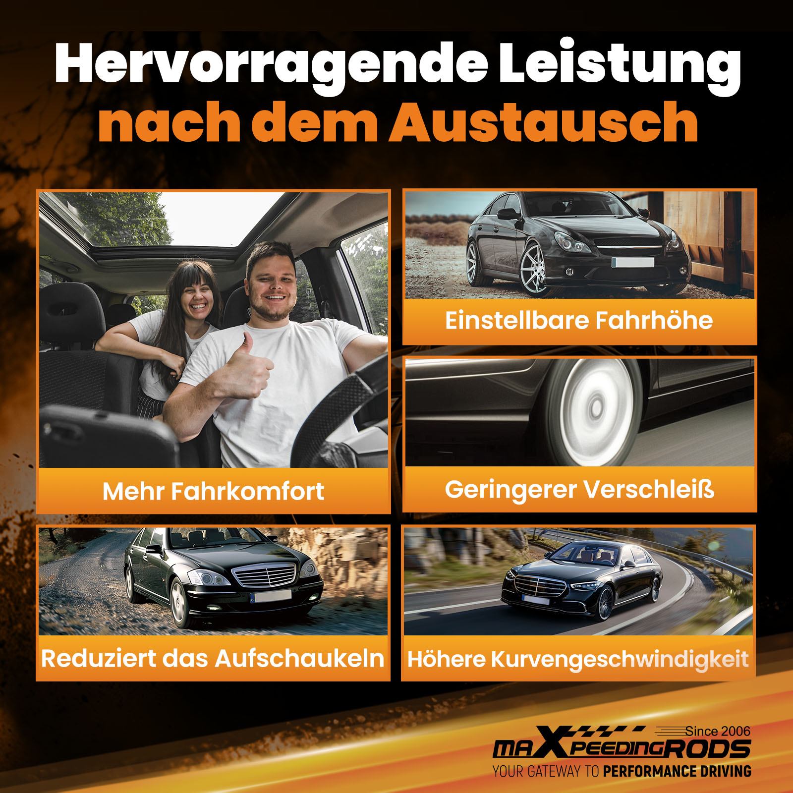 Air suspension Shock Strut