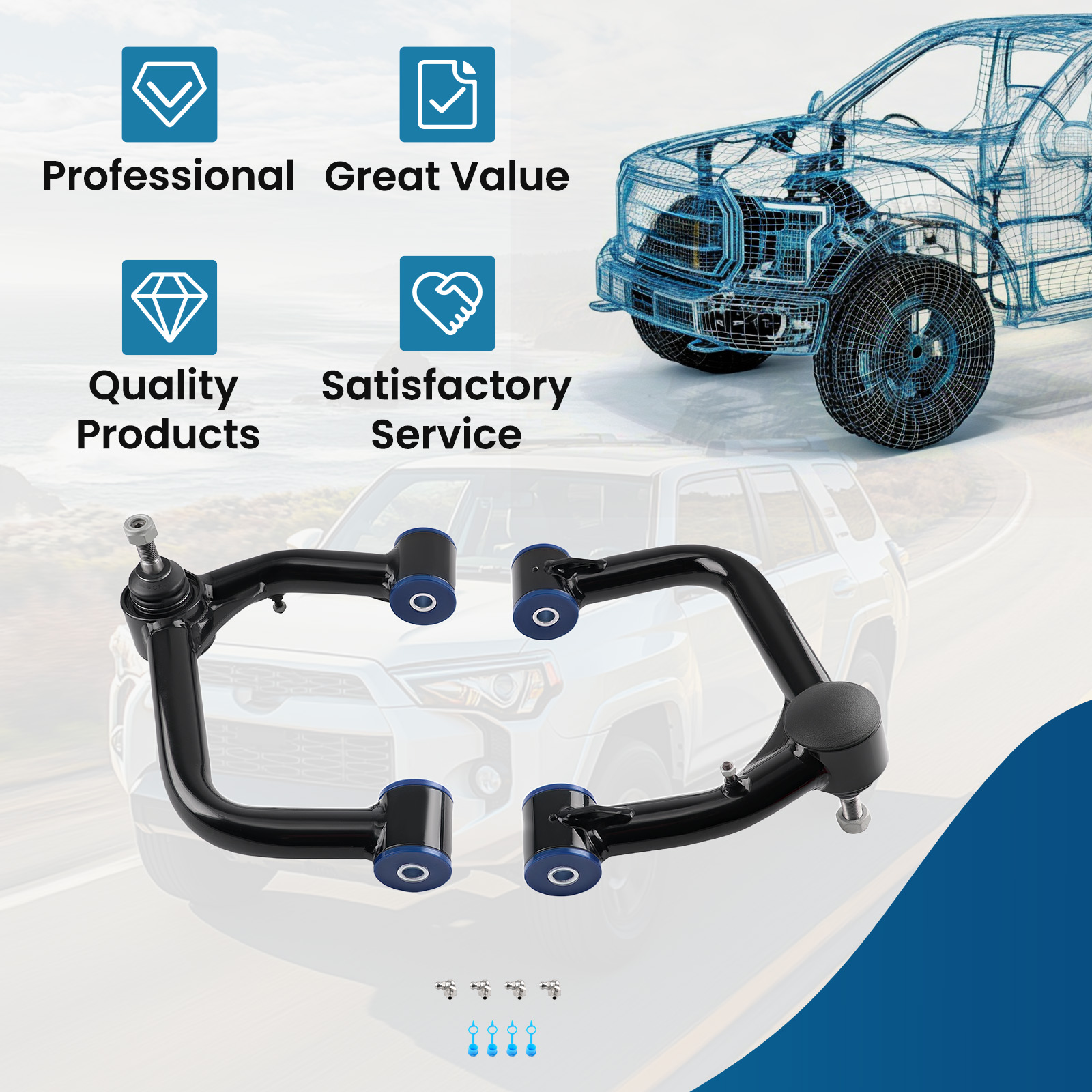 WHY CHOOSE OUR CONTROL ARM?